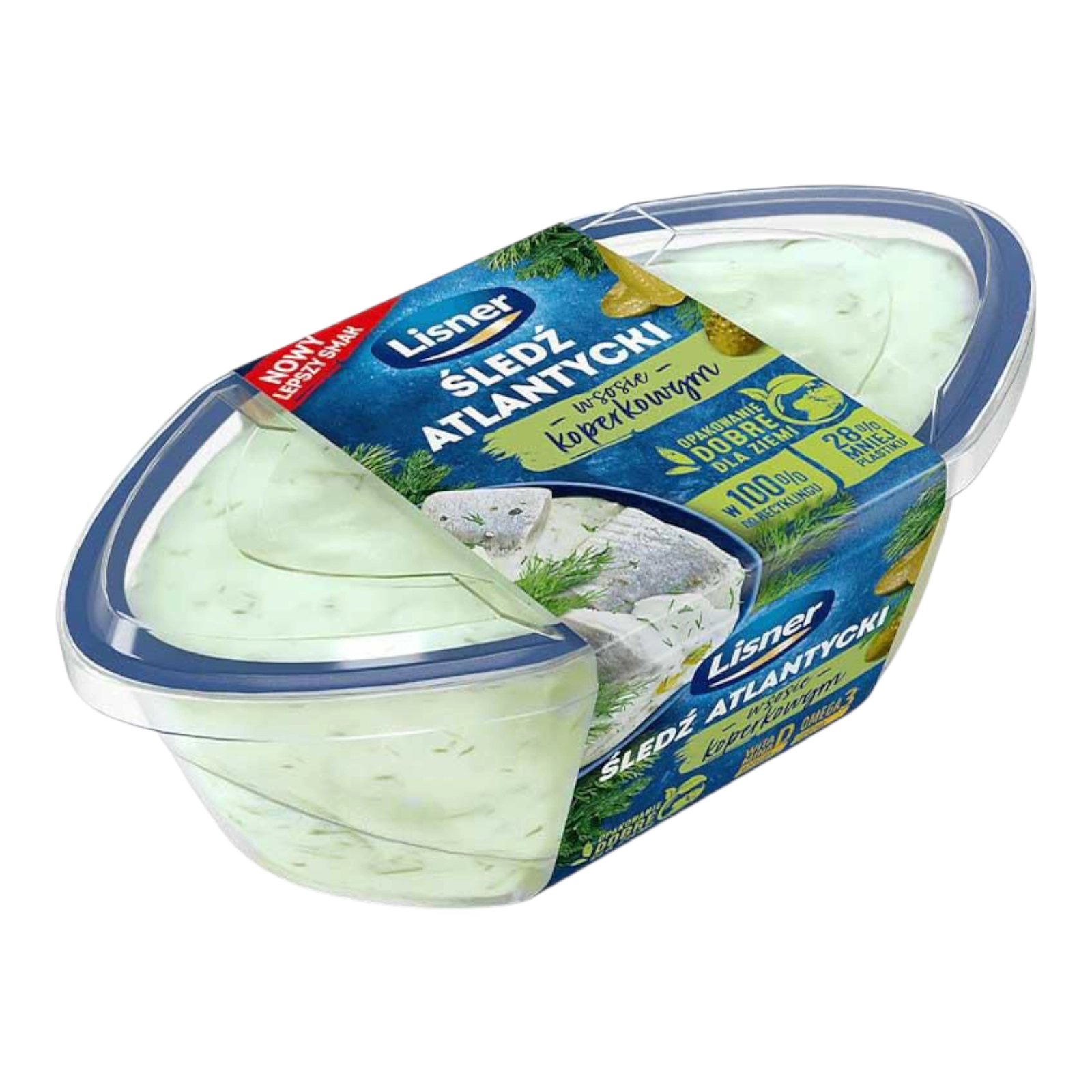 Оселедець Ліснер лодочка 280г