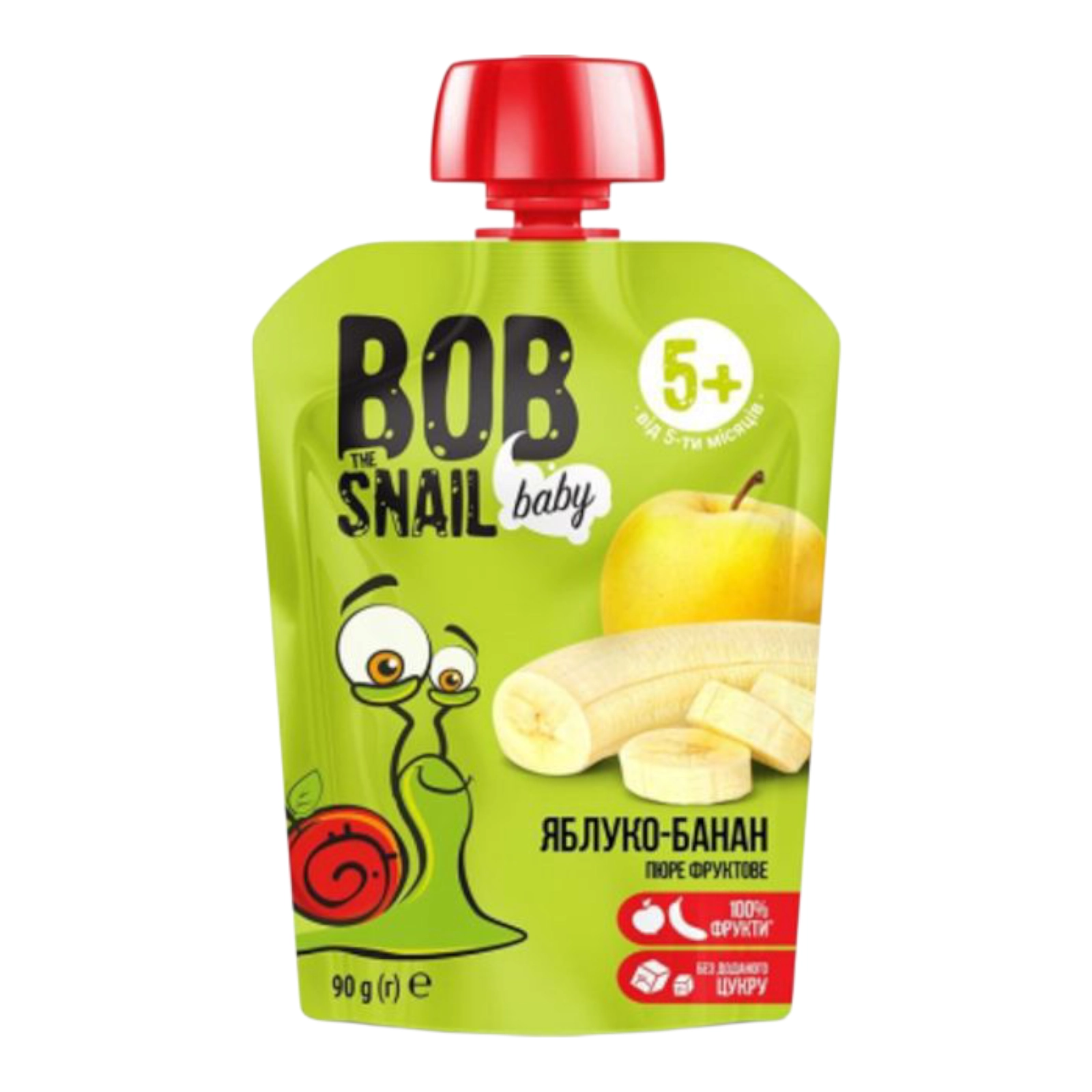 BOB Snail Baby 90g яблуко-банан