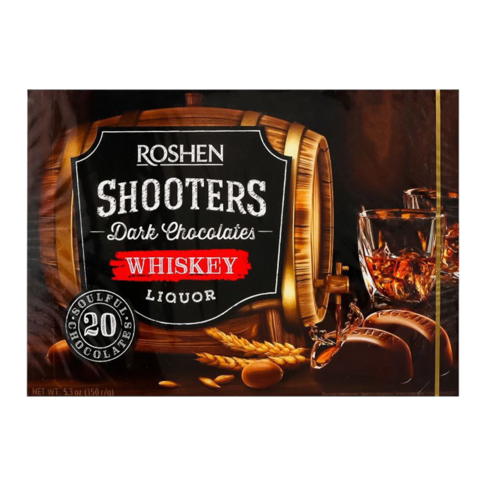Цукерки Shooters Whiskey