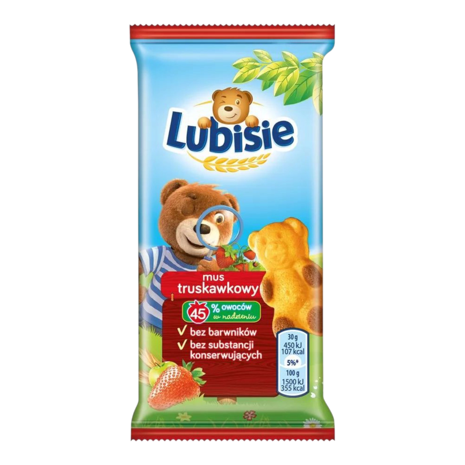 Барні Lubisie полуничний 30g