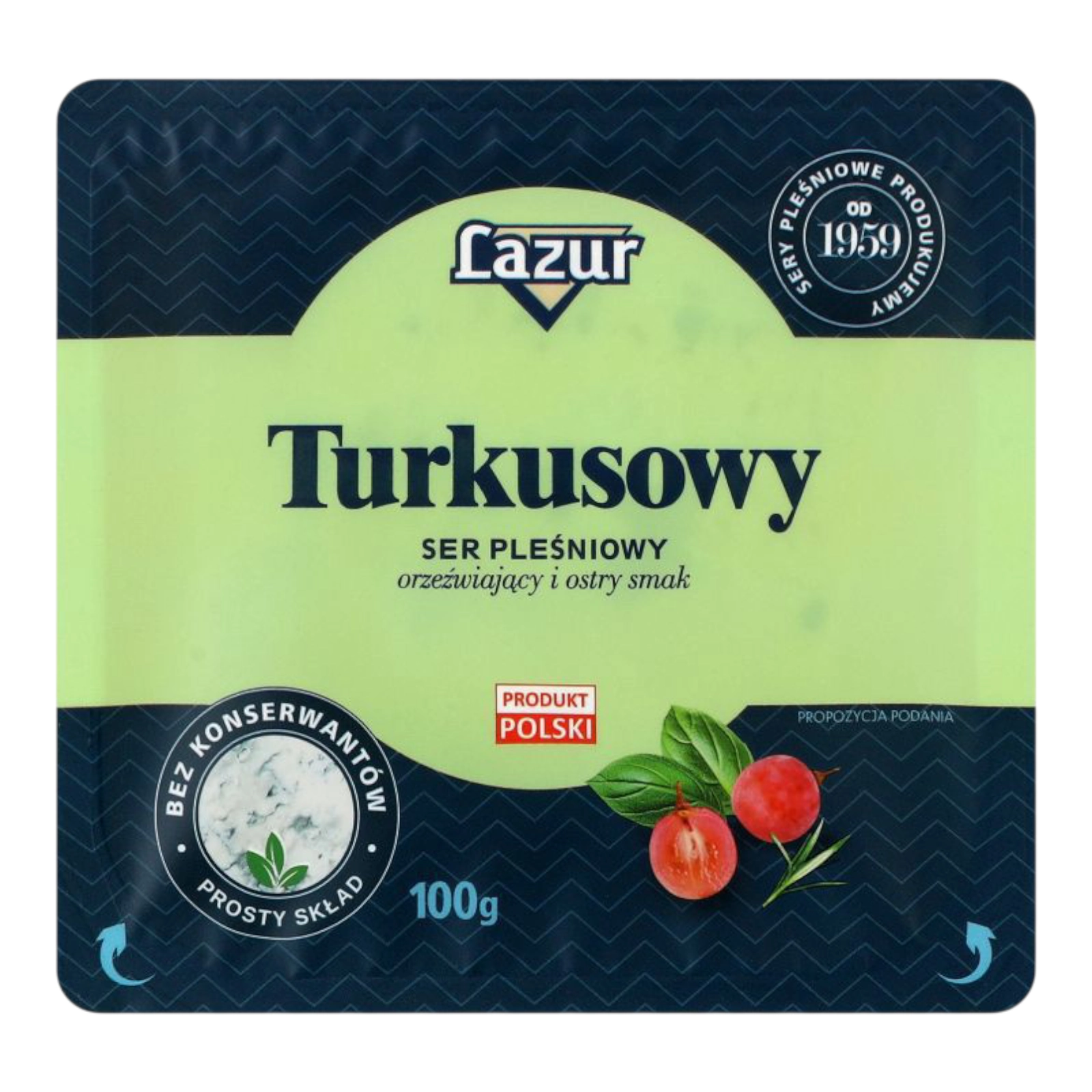 Сир Lazur 100g Виноград