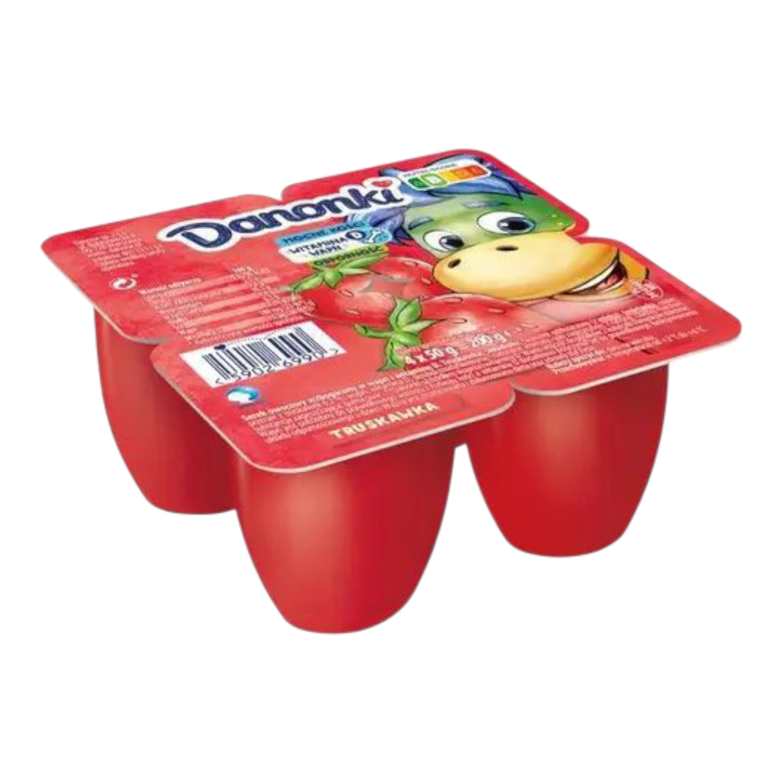 Йогурт Danonino x4 Полуниця персик