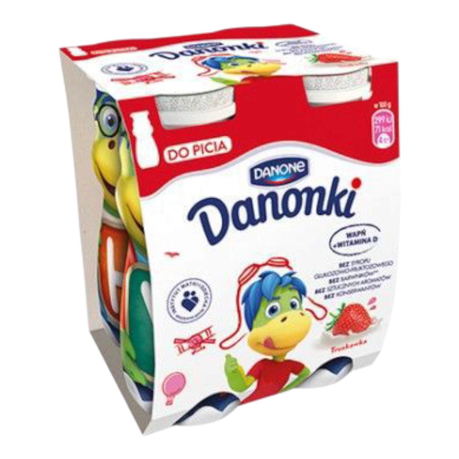 Данон питний по 4 шт