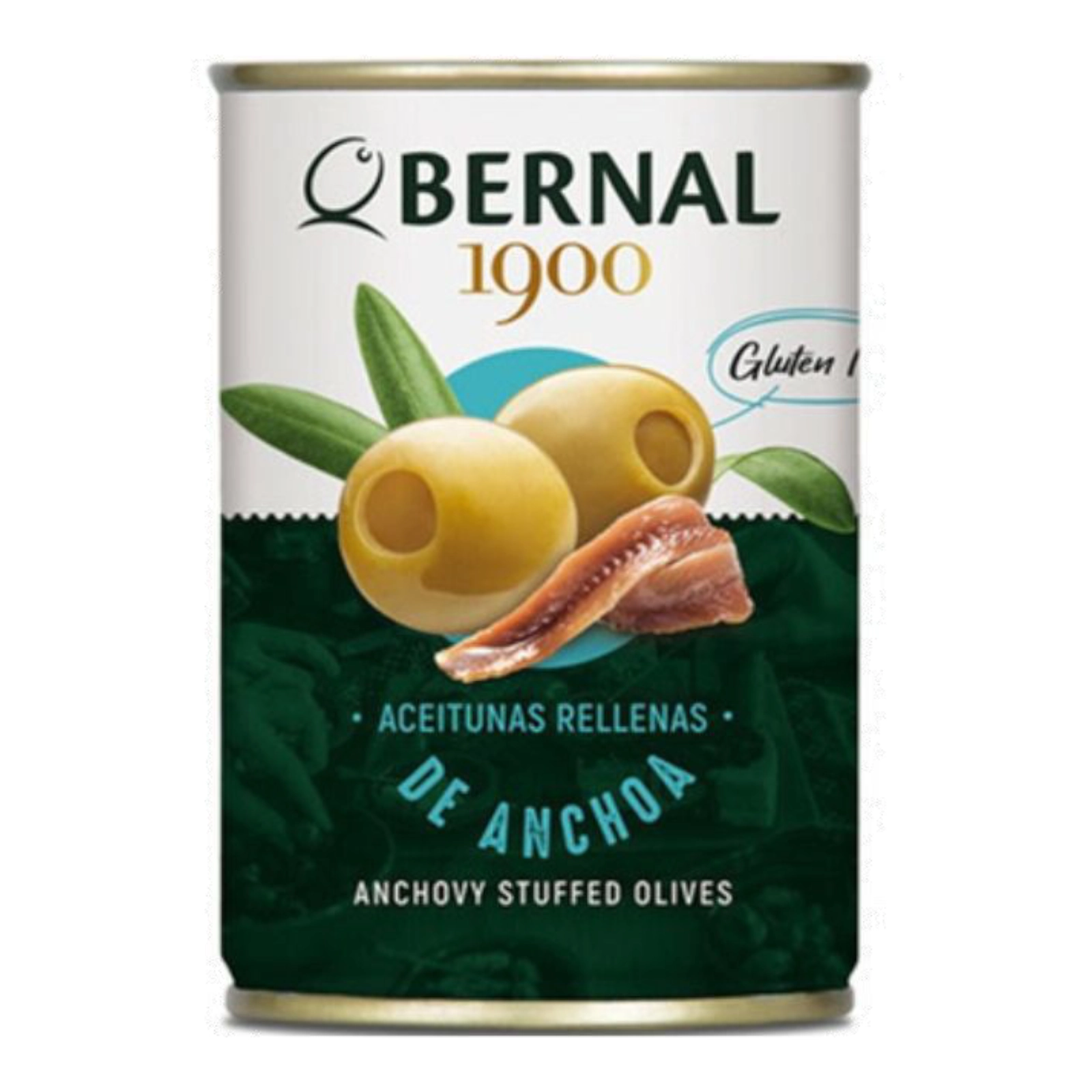 Оливки Bernal з анчоусами