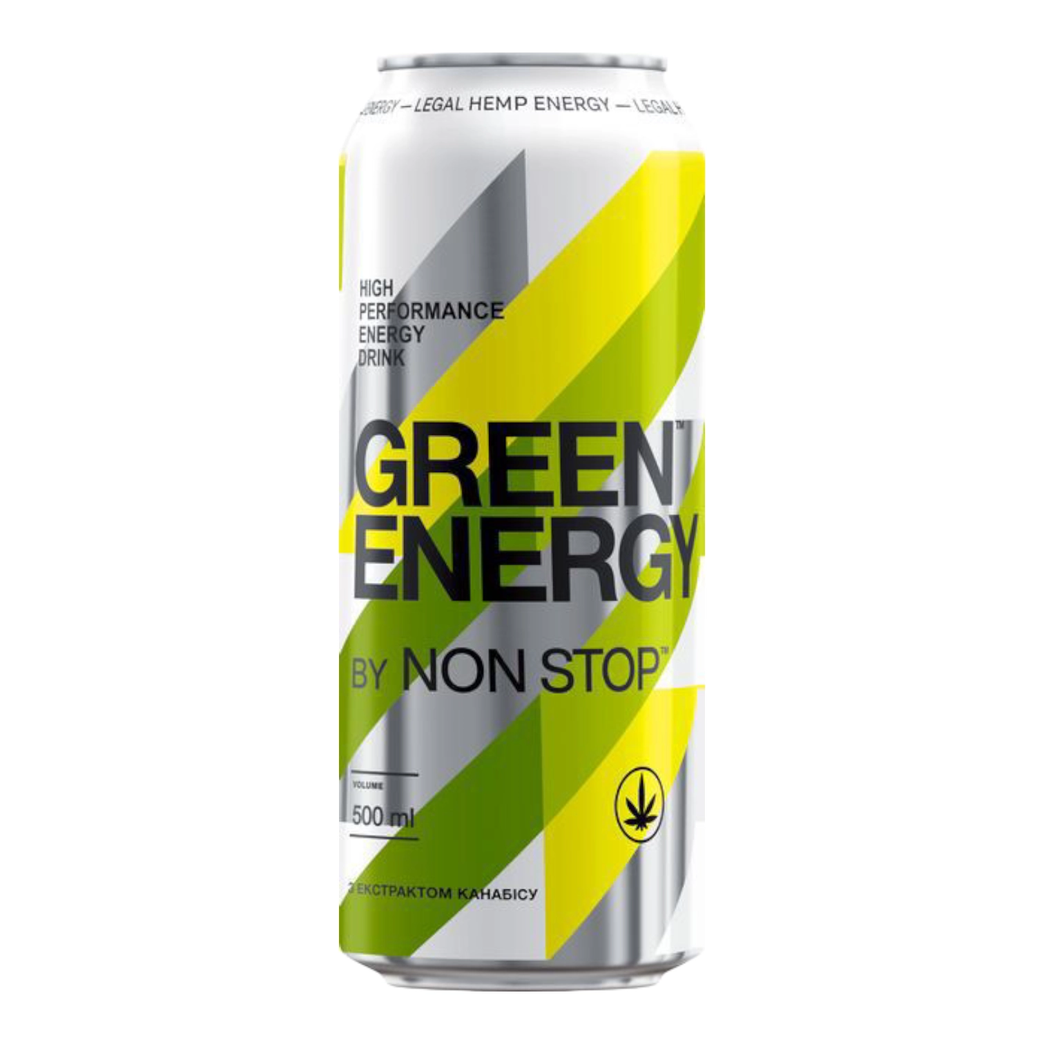 Енергетик Non Stop GREEN ENERGY 0.5л