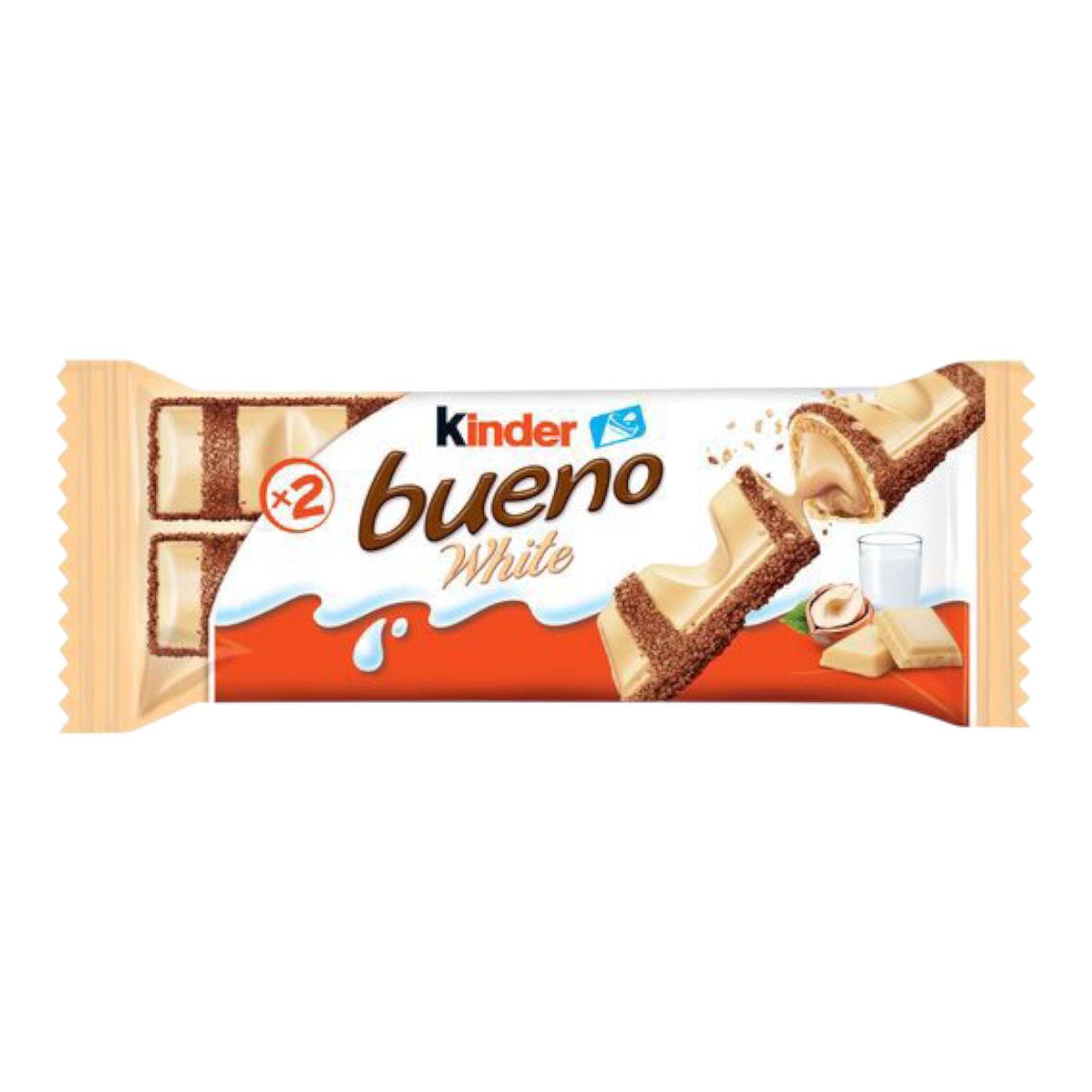 Шок Kinder Bueno White x2