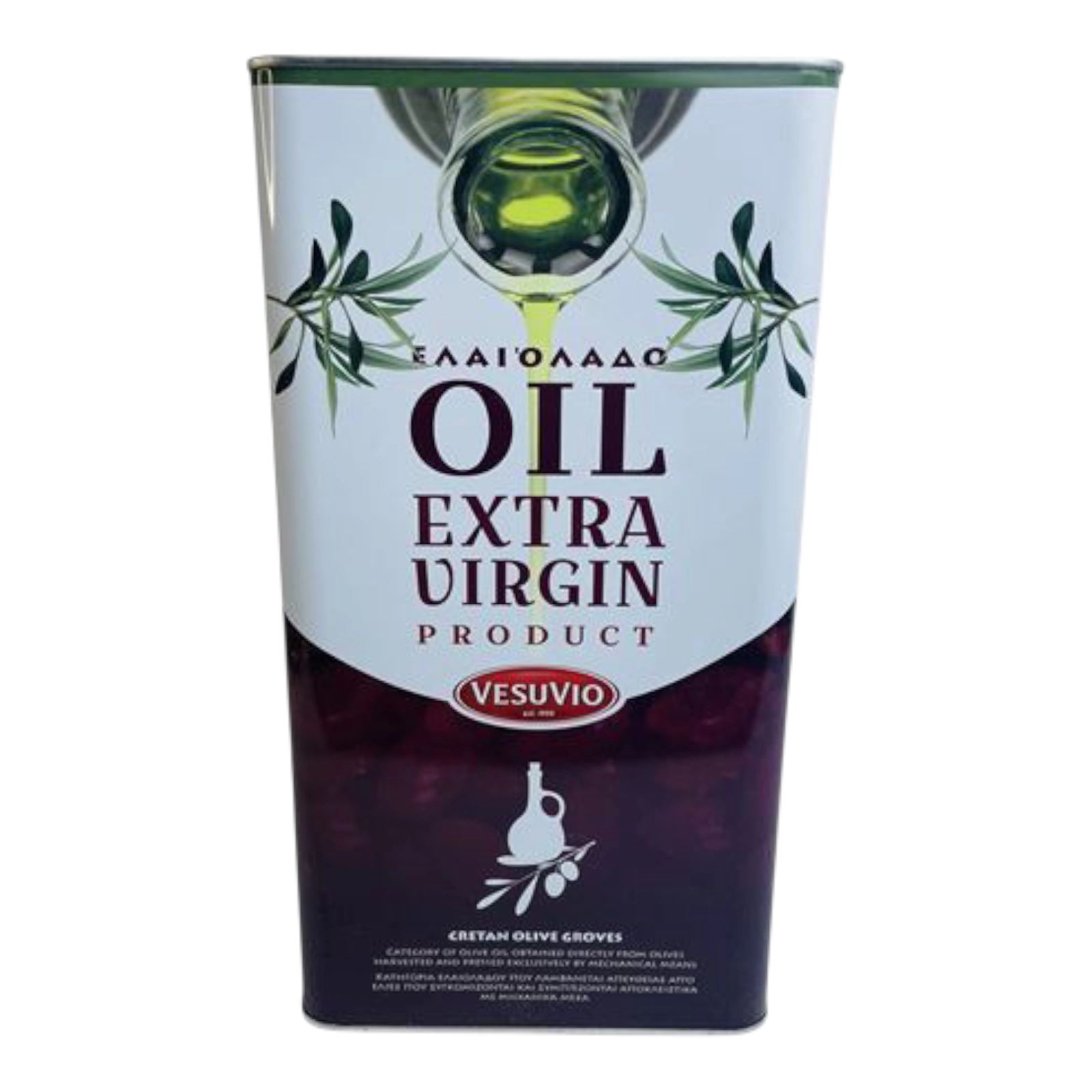 Олія соняшниково-оливкова Vesuvio Елаіоладо у з/б. 5л