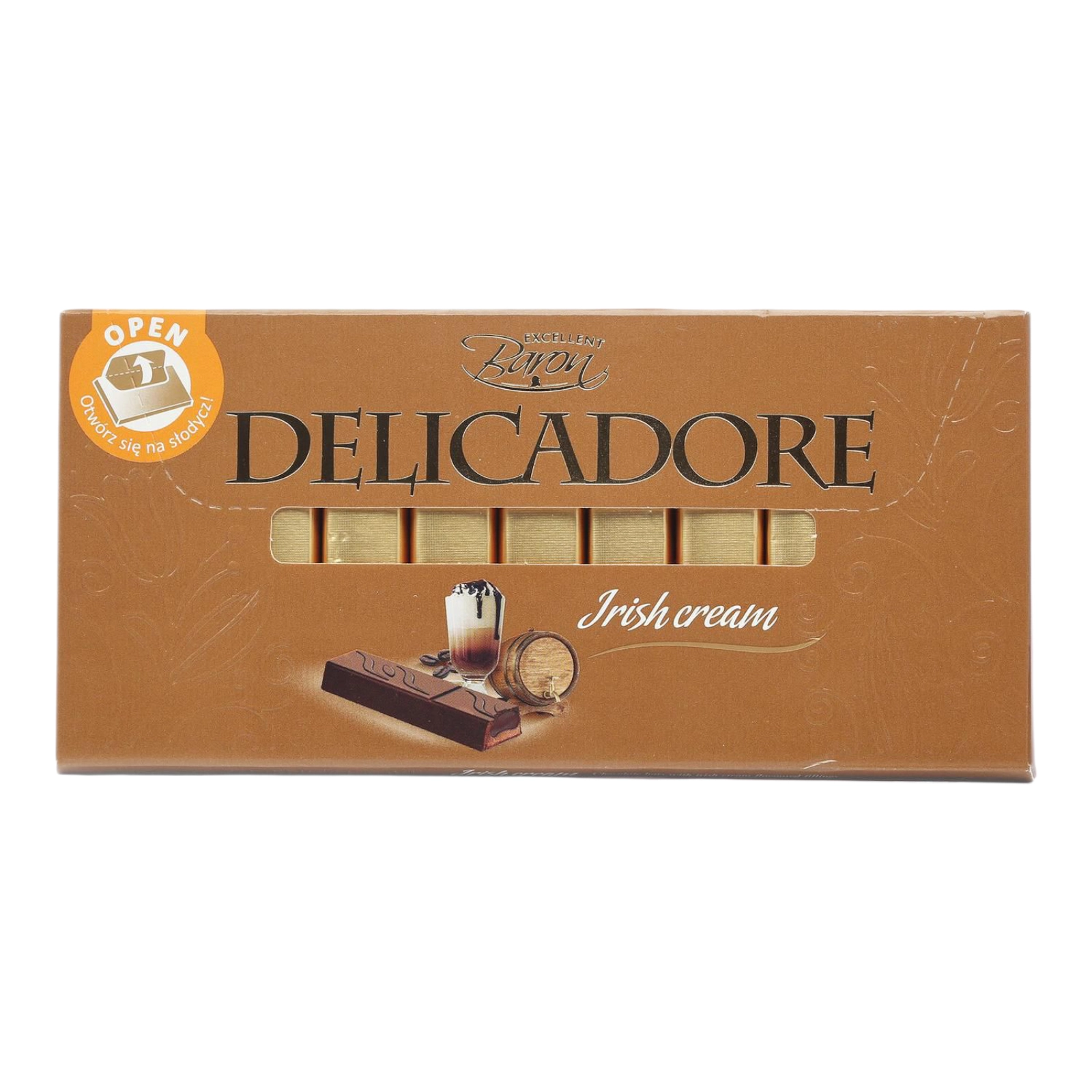 Шоколад Baron Delicadore Irish Cream 200г