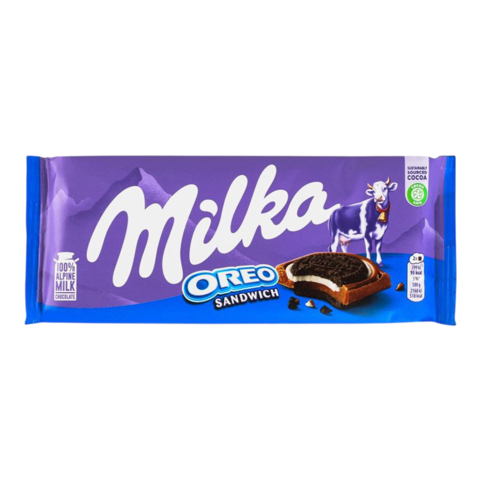 Шоколодка Milka 100g Oreo Sandwich