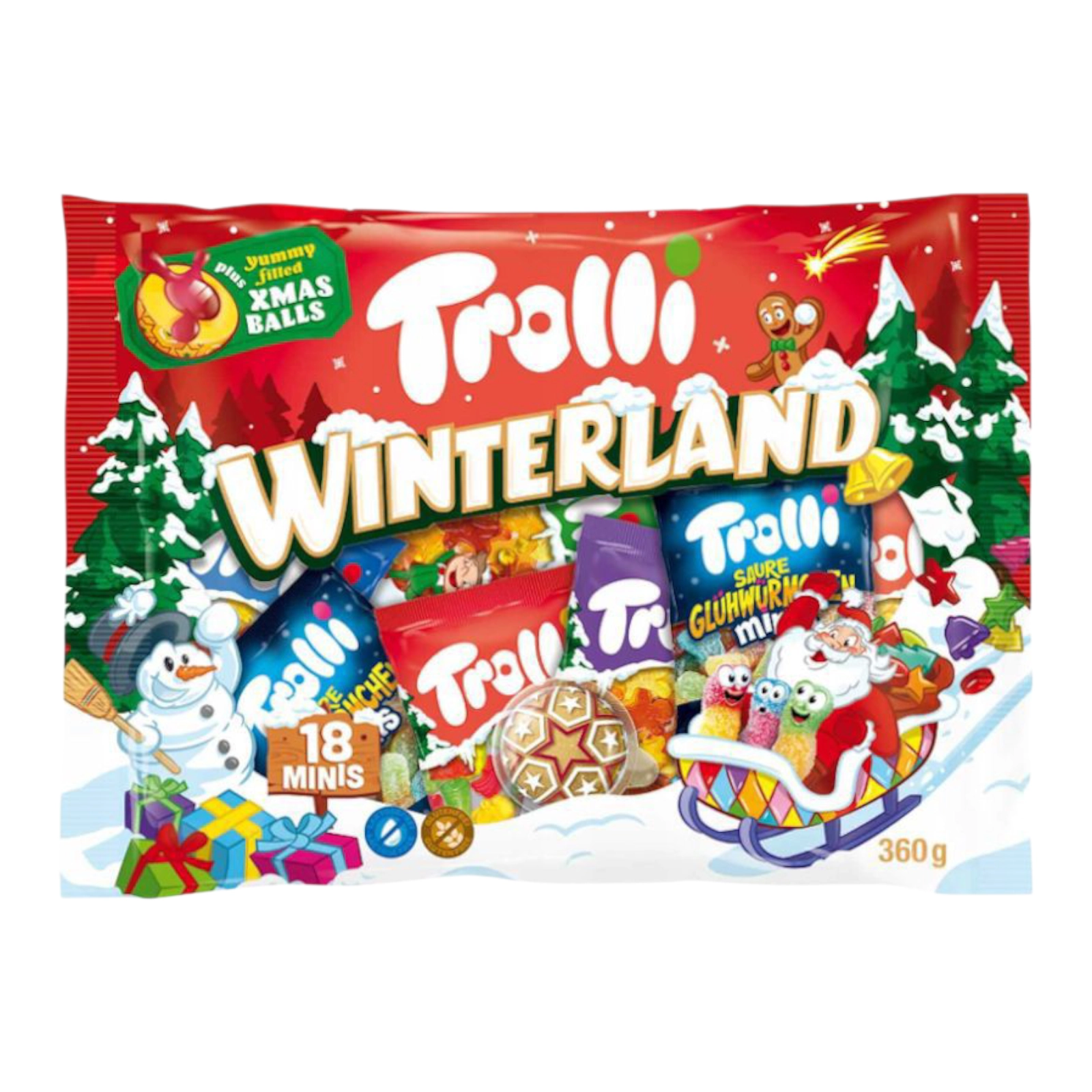 Тролі Новорічні 360г пакет