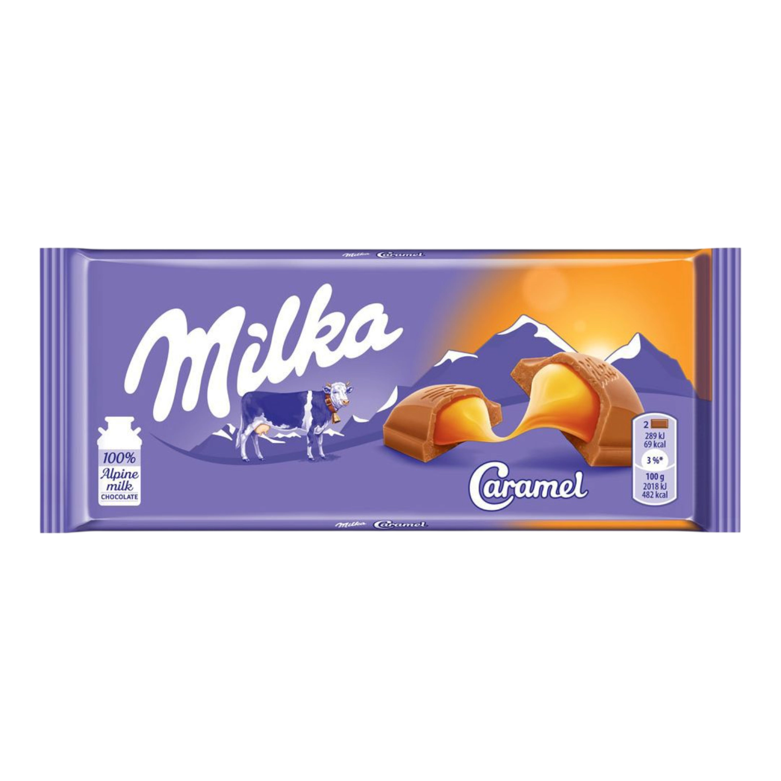 Шок Milka Caramel 100g