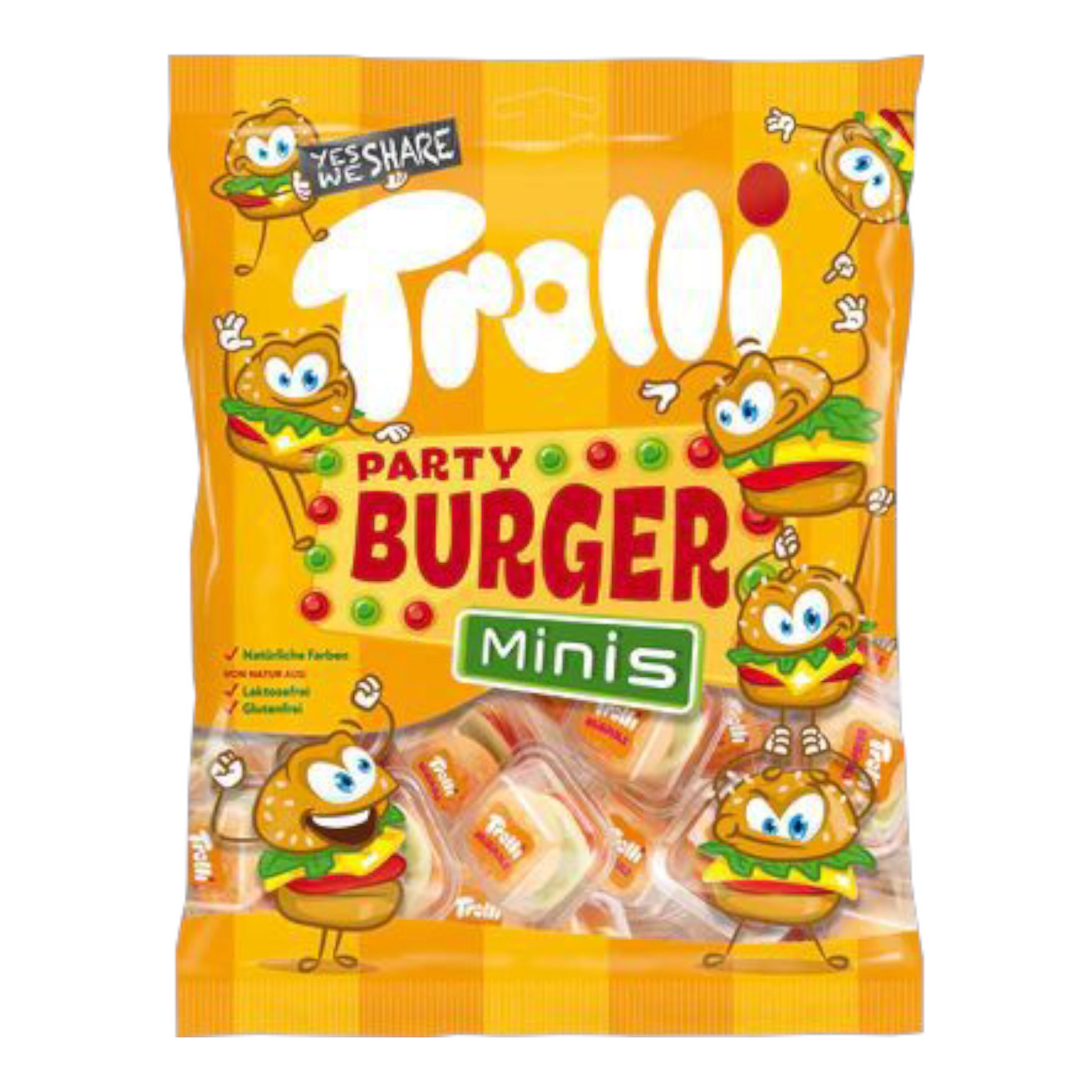 Trolli бургер пак 170гр