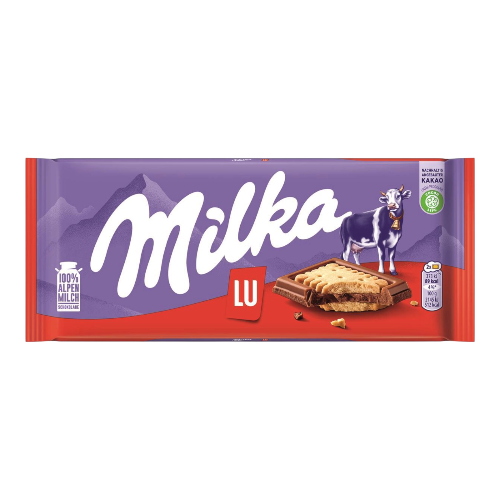 Шоколодка Milka 100g LU