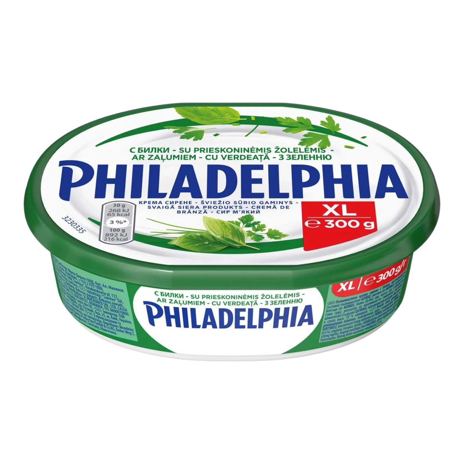 Намазка Philadelphiа з зеленю 300g