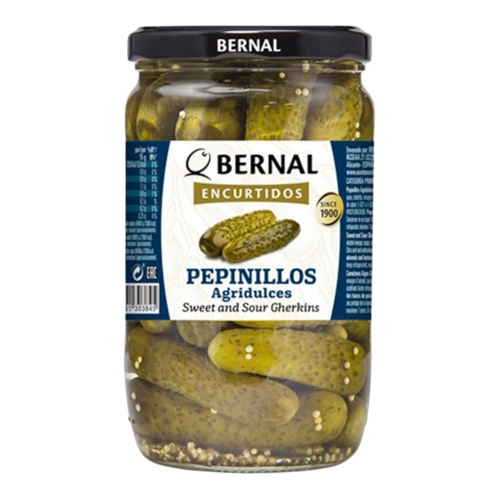 Огірки Бернал 400г