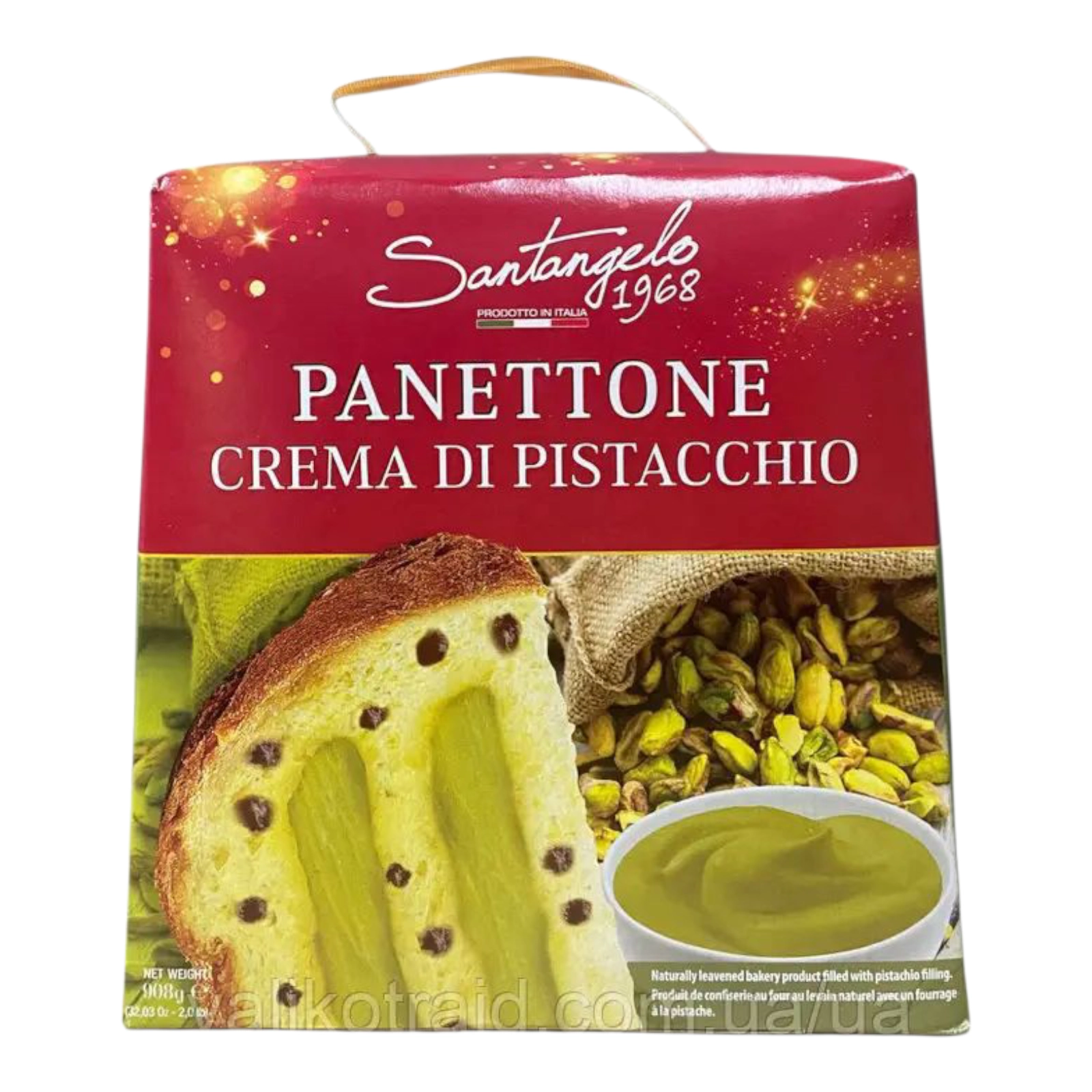 Панетонне Сантанджело фісташка черв
