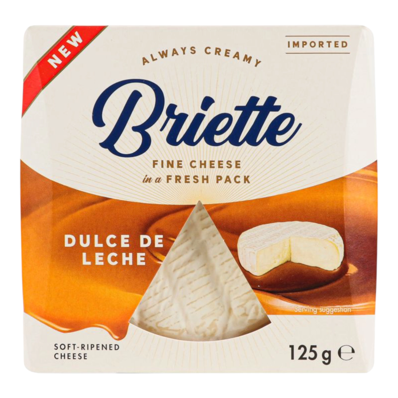 Сир Briette Dulce de leche 125g
