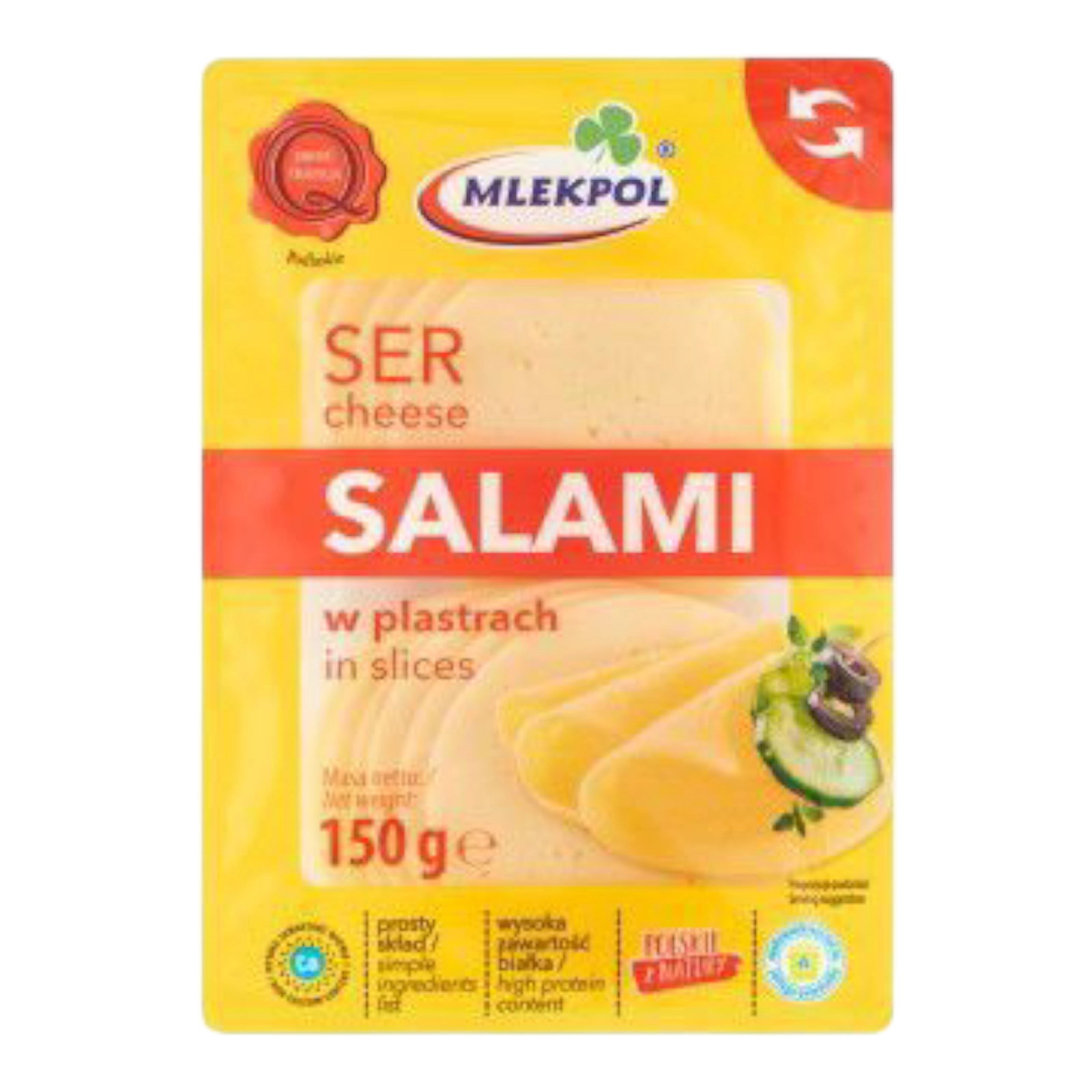 Cир Mlekpol Salami 150g