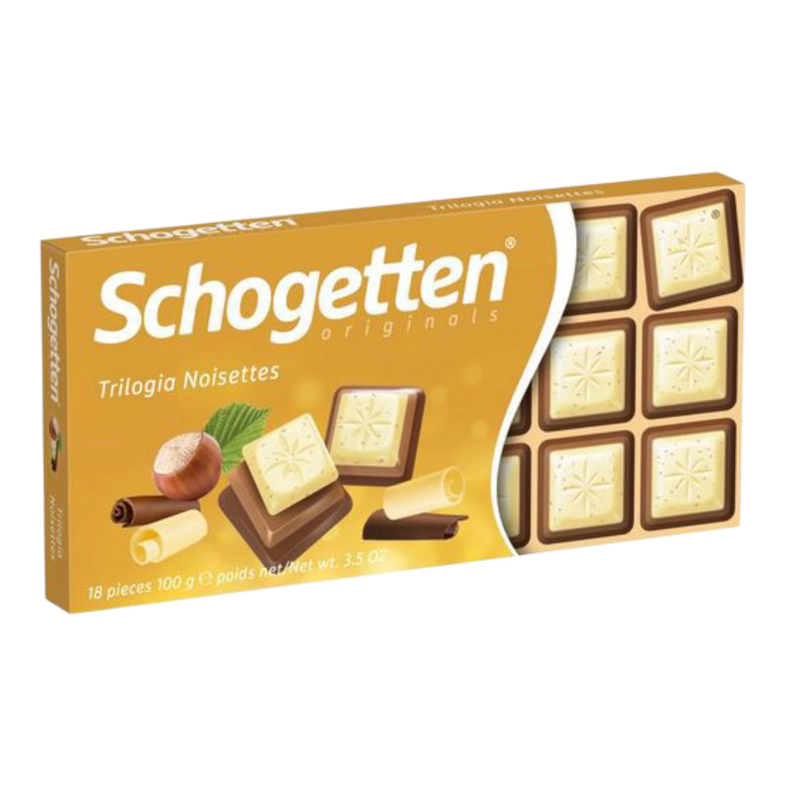 Шок Schogetten 100g trilogia
