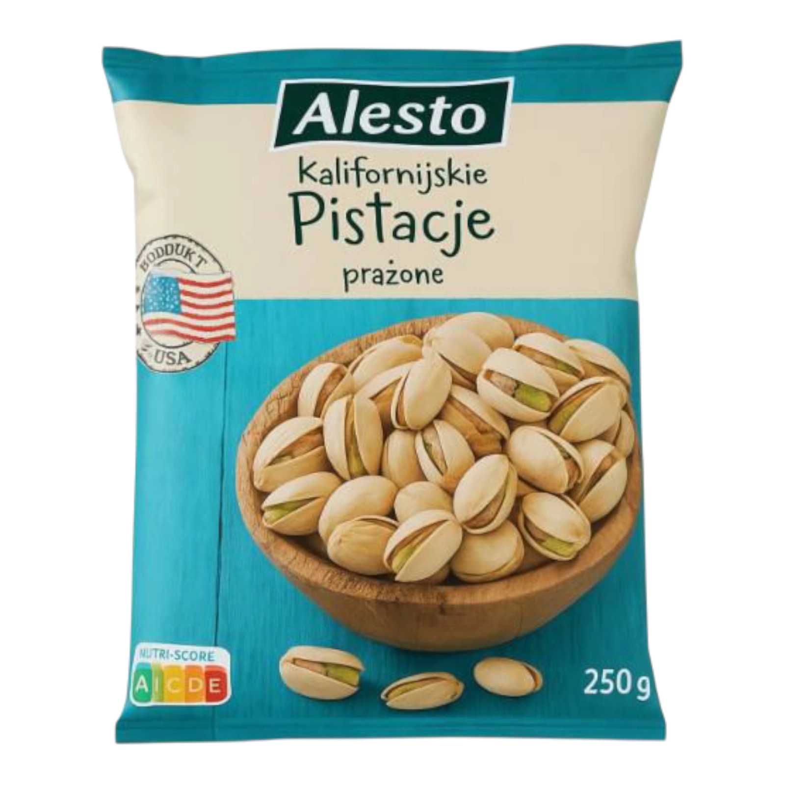 Фісташки Алесто 250г без солі