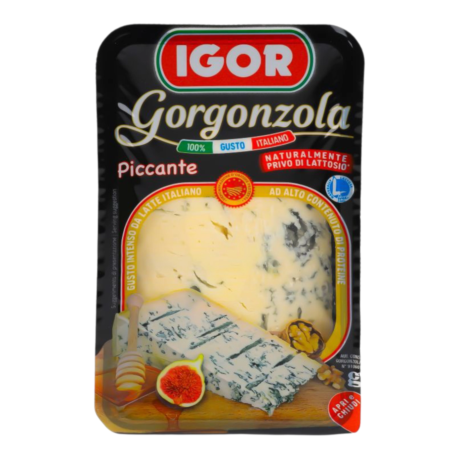 Сир Igor Gorgonzola 200г пікантне