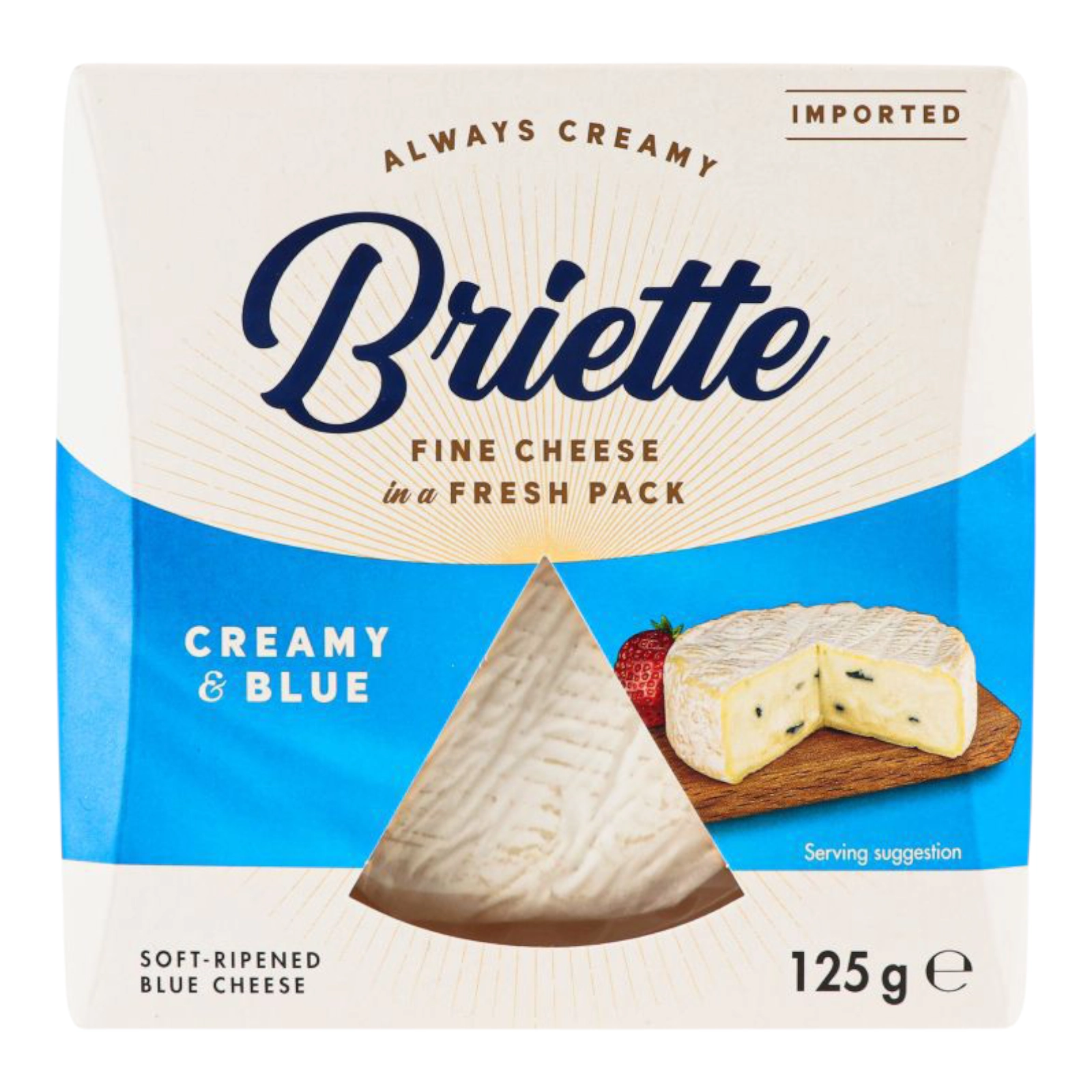 Сир Briette Buttery cremy blue 125g