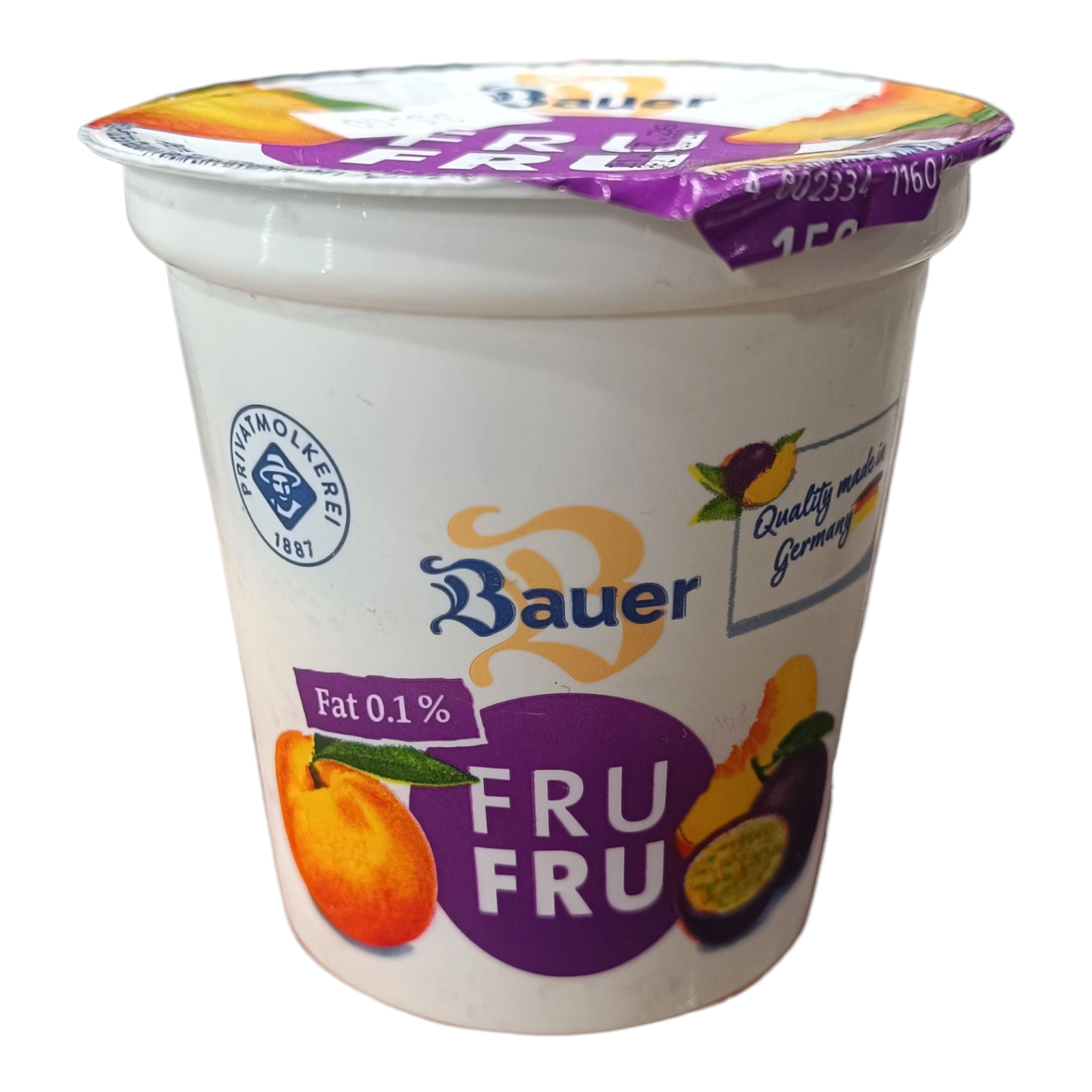 Йогурт Bauer персик маракуя