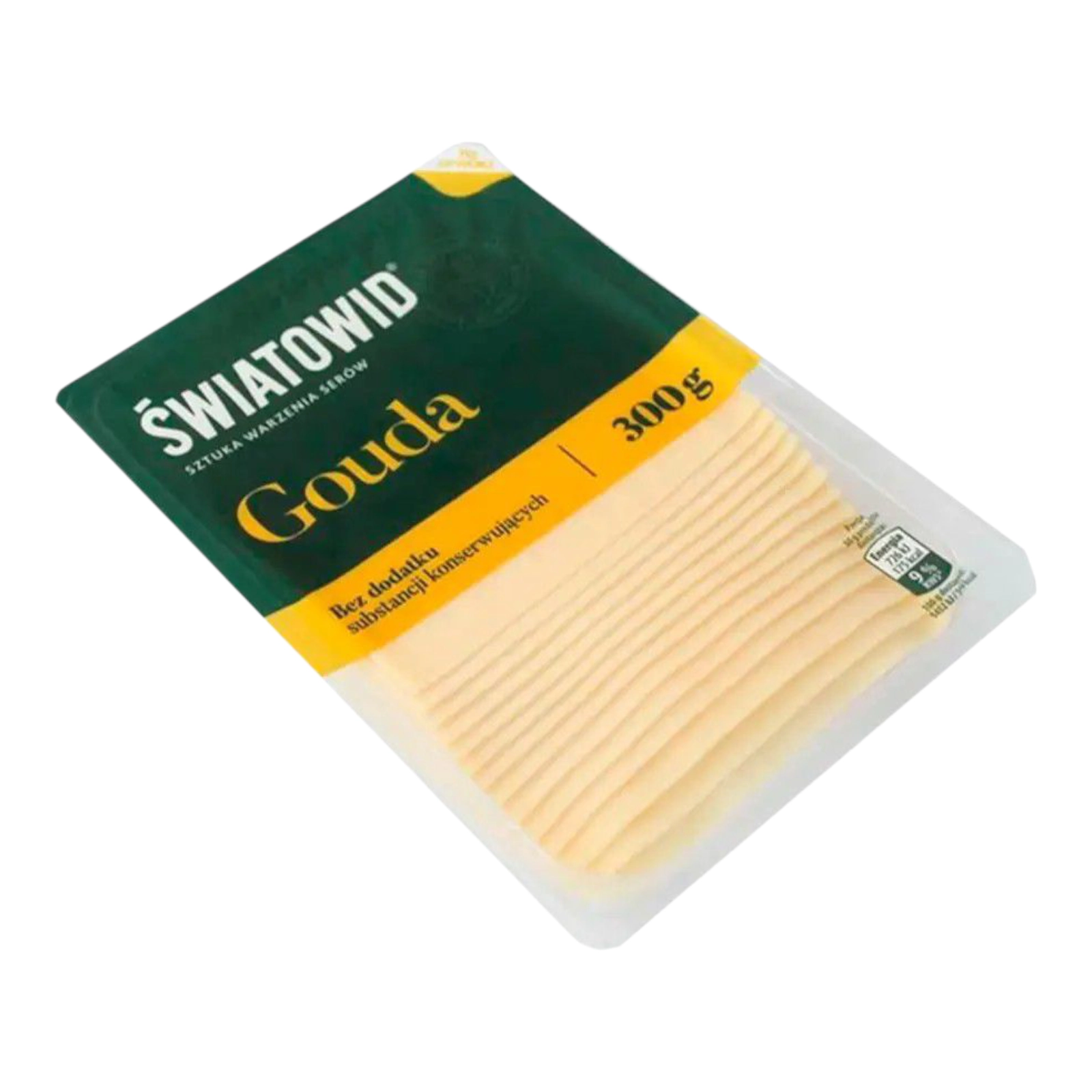 Сир Gouda Swiatowid нарізка 300 г