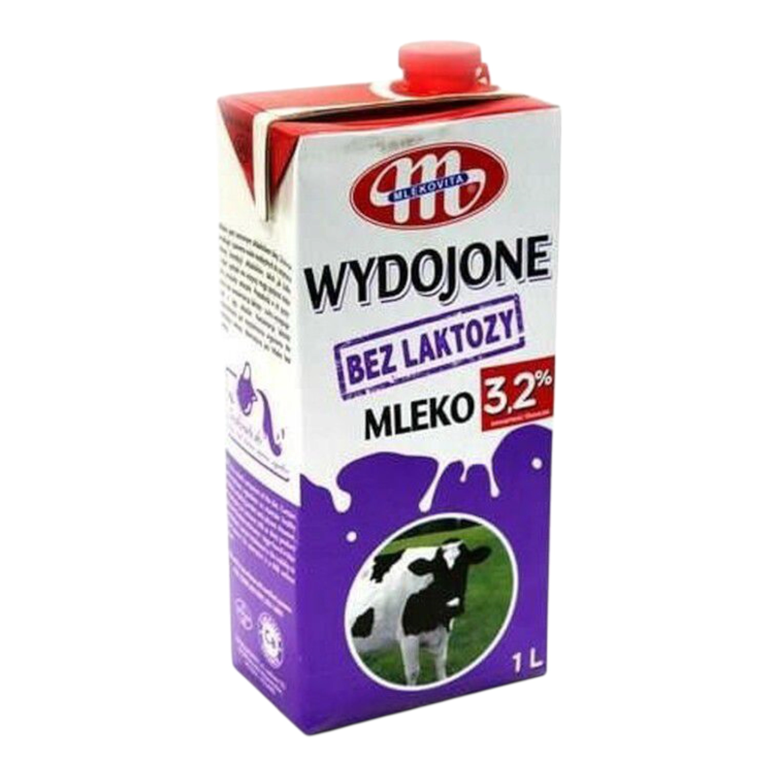 Молоко Mlekovita 1л без лактози