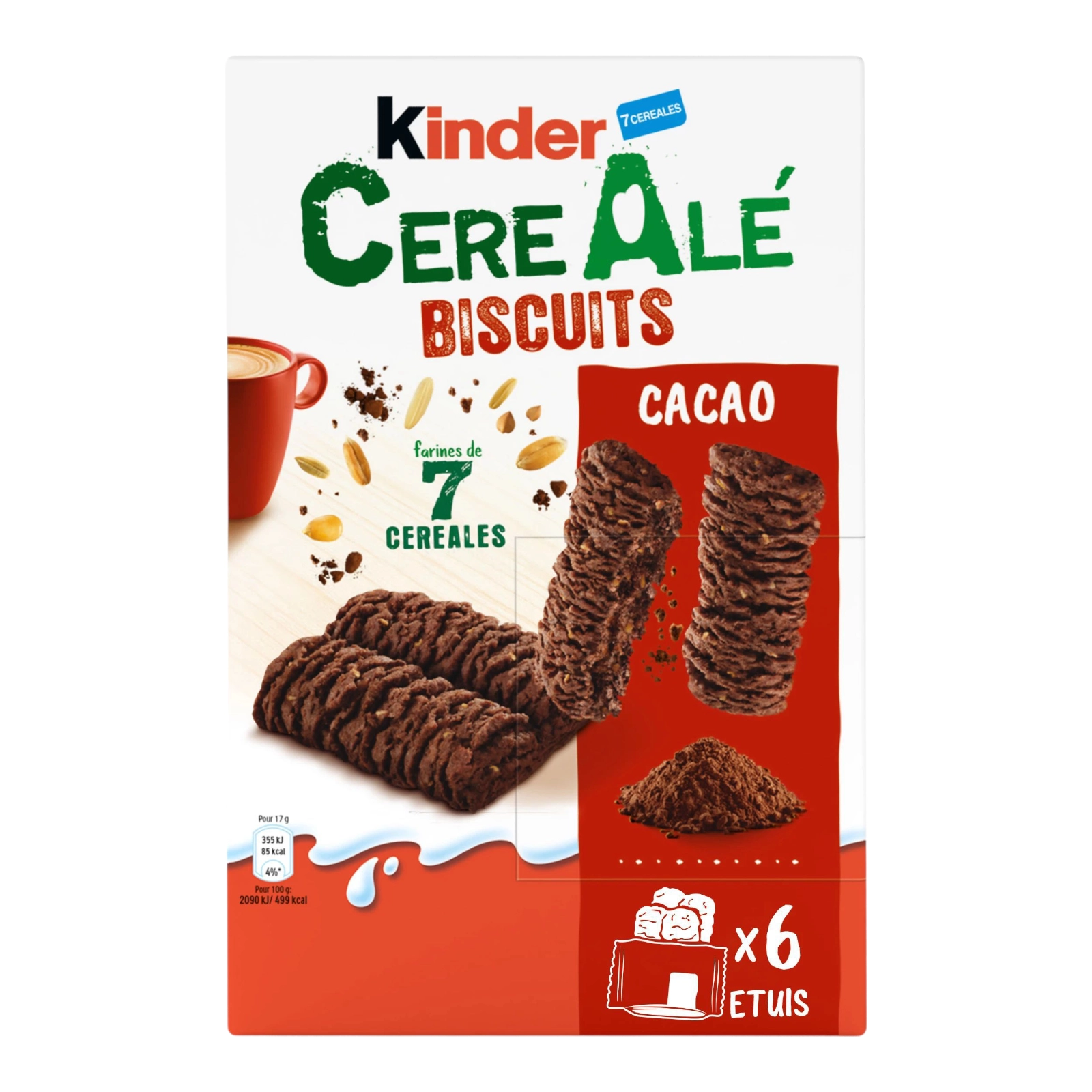 Печиво Kinder Cere Ale cacao x6
