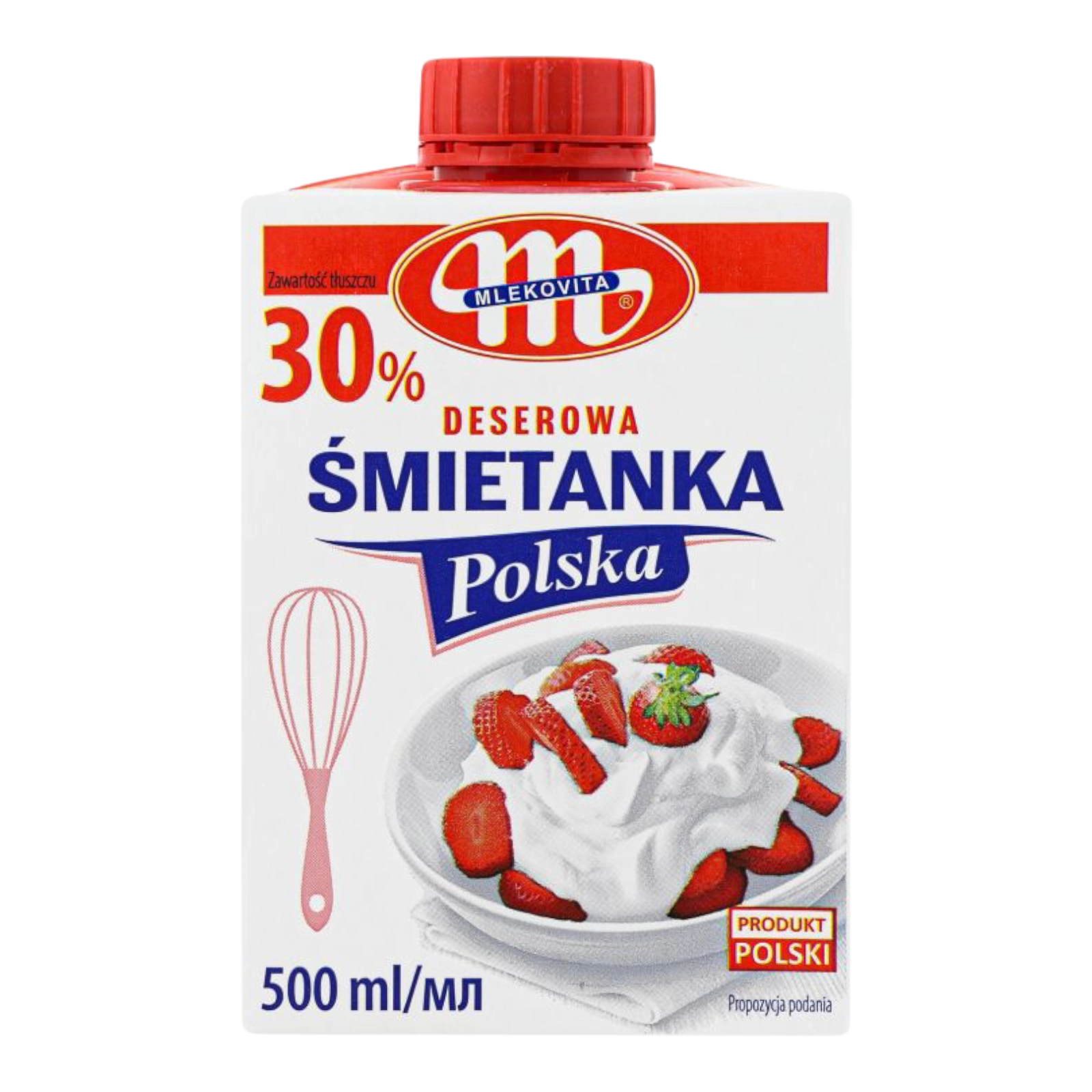 Вершки Mlekovita 30% 500ml