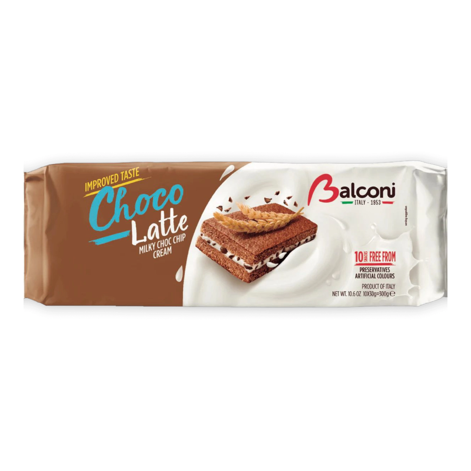Бисквіт Balconi Choco Late 10*28g