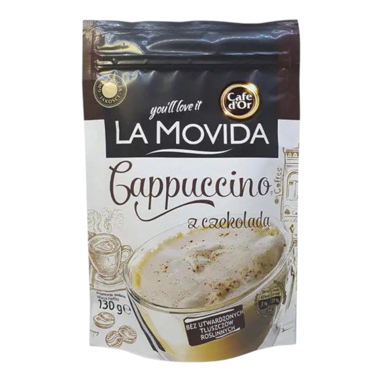 Капучіно La Movida з шоколадом 130гр