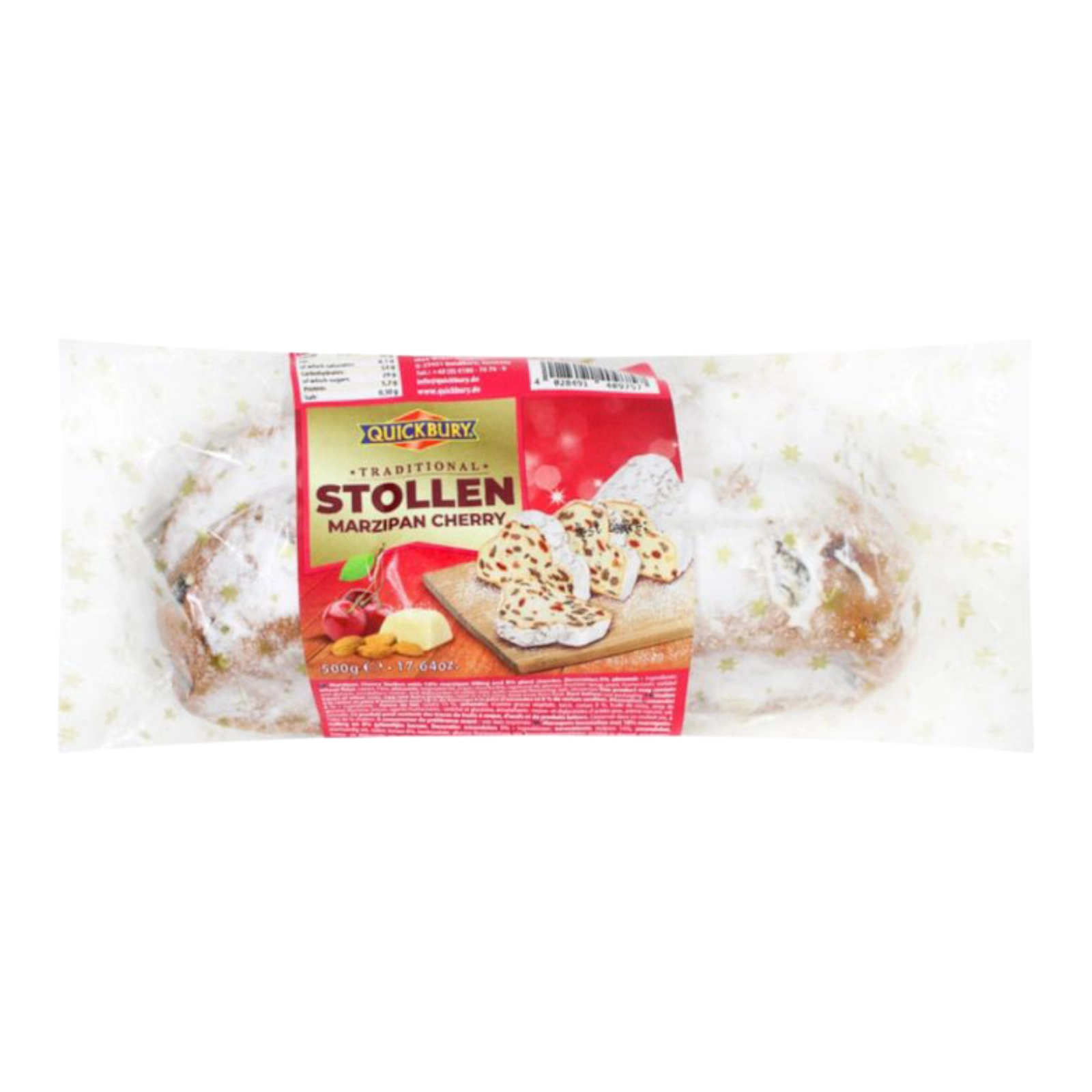 Stollen Marzipan Cherry 500g