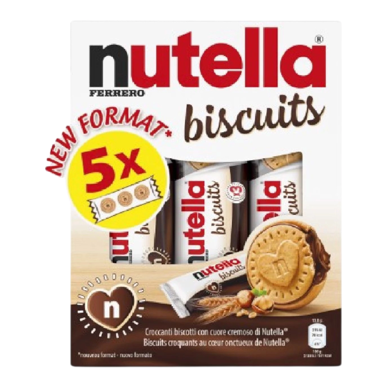 Печиво Nutella biscuits x5