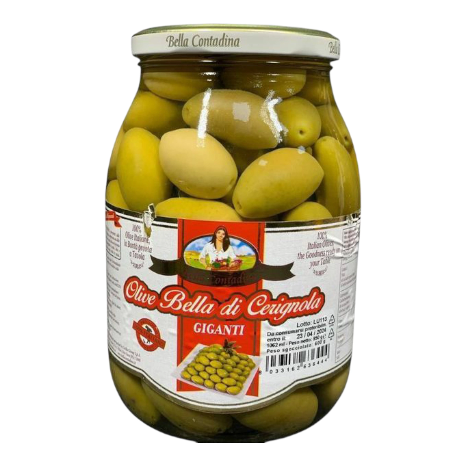 Оливки Bella Contadina Bella di Cerignola