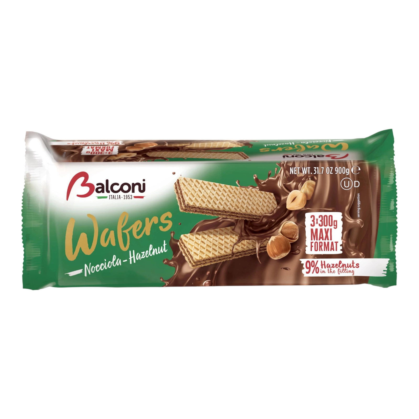 Вафлі Балконі 900г