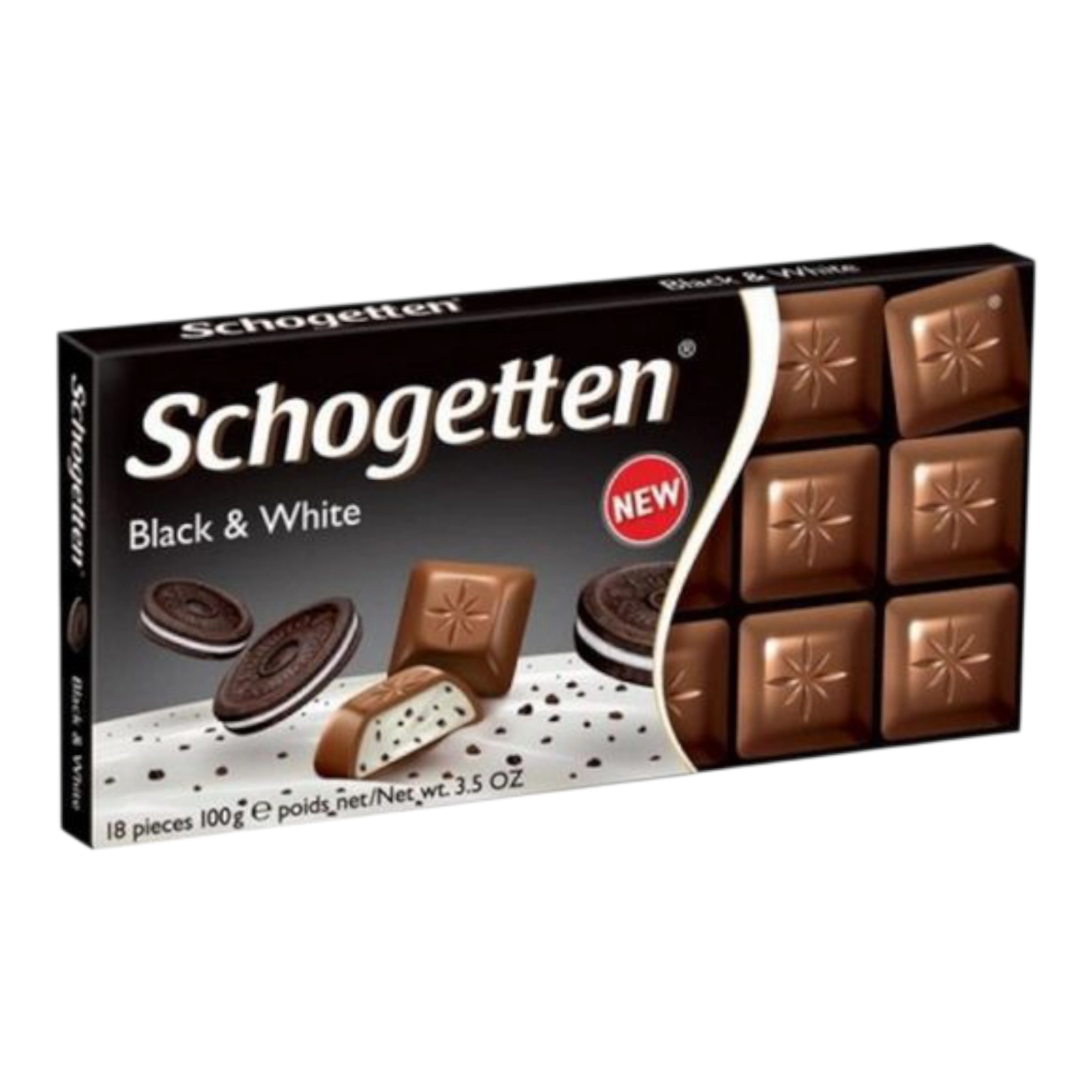 Шок Schogetten 100g Black & White
