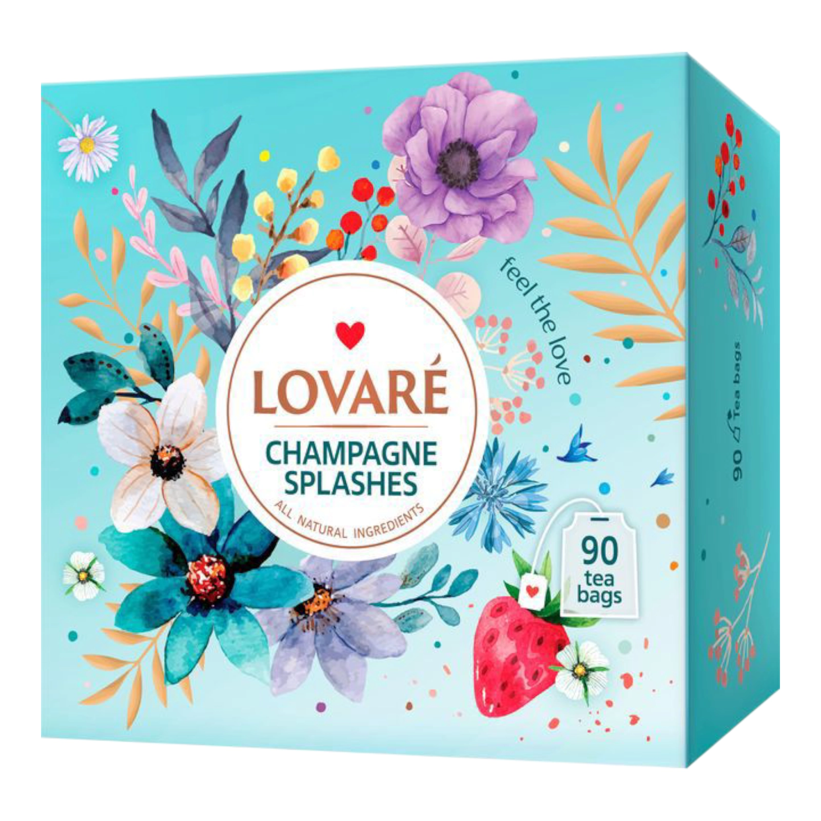 Чай Lovare Champagne Splashes Tea Set 6*15