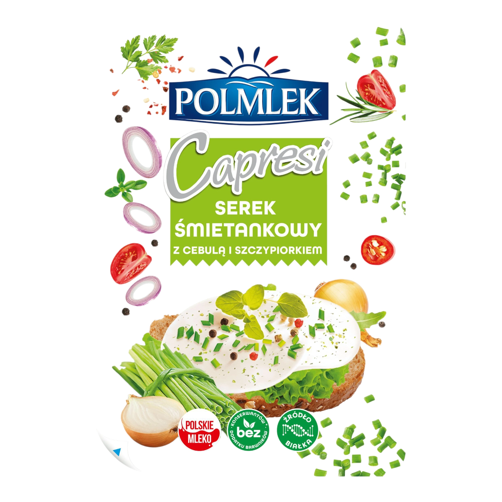 Capresi Polmlek 150g з зеленю