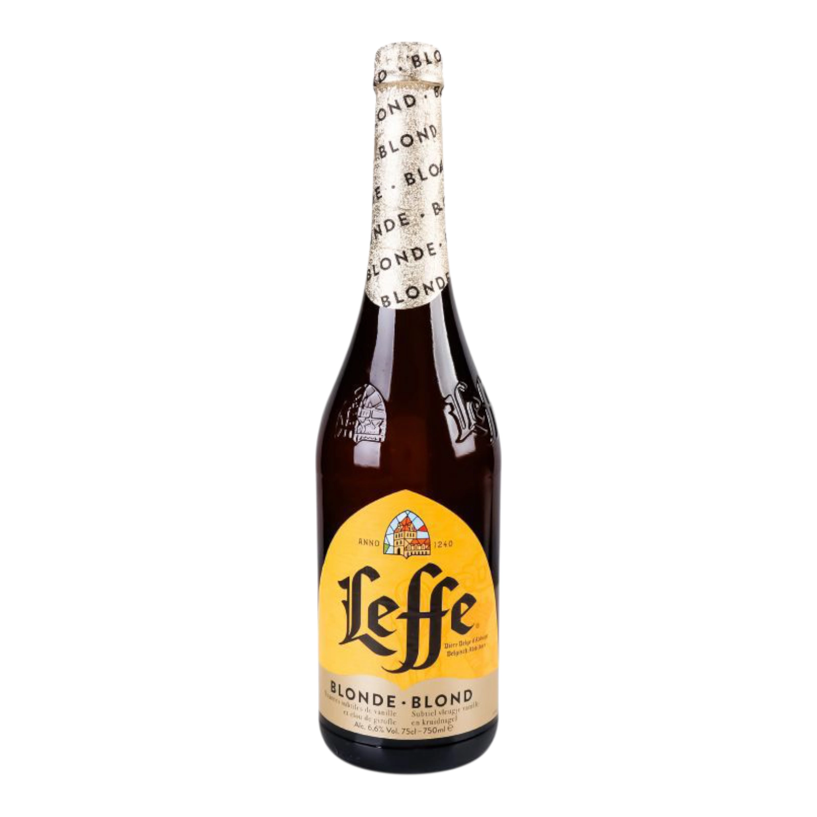 Пиво Лефф Блонд 0.75л