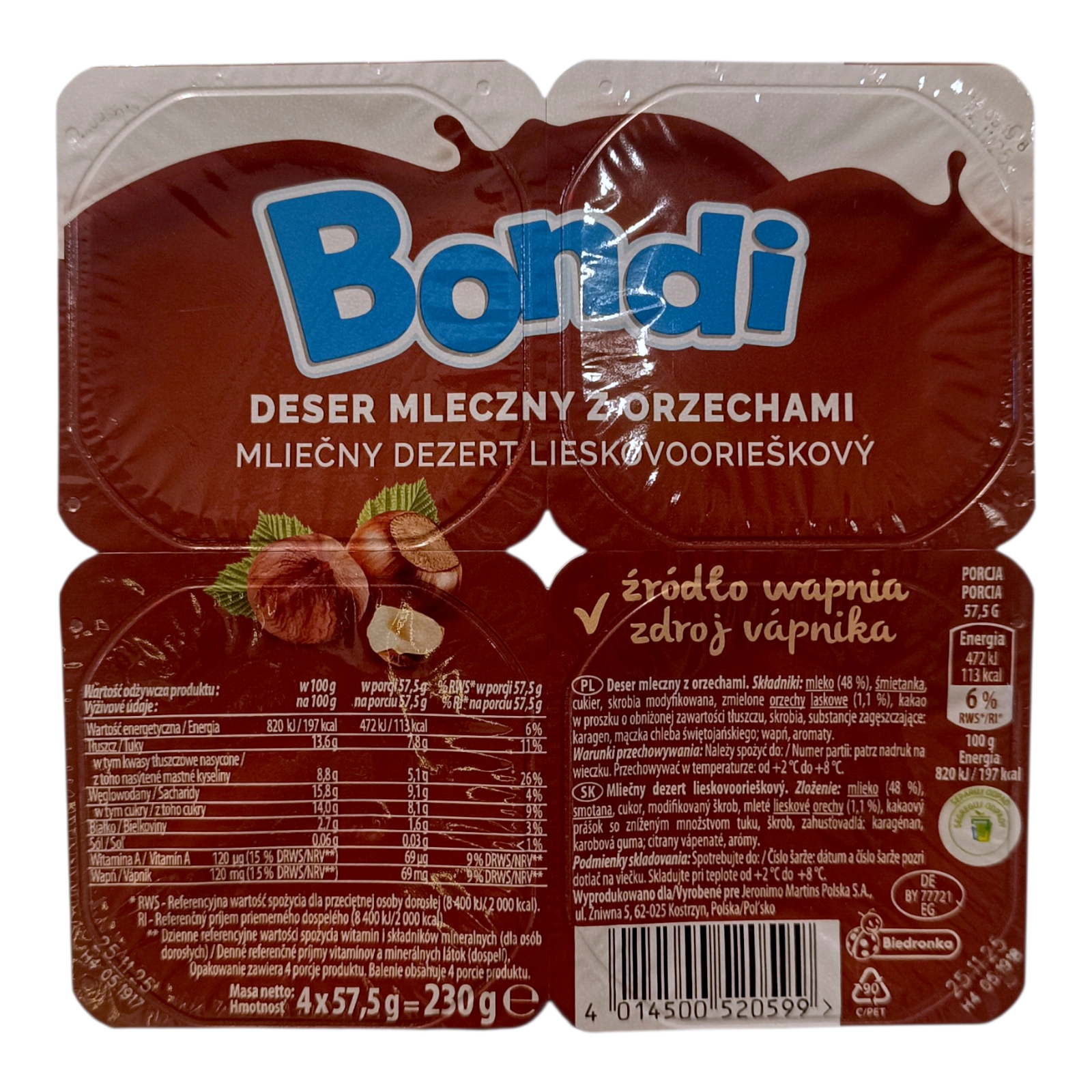 Бонді 4х 230г