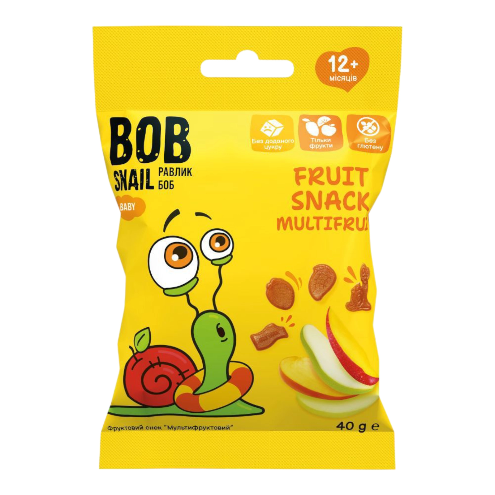 BOB снек мультифруктовий 40