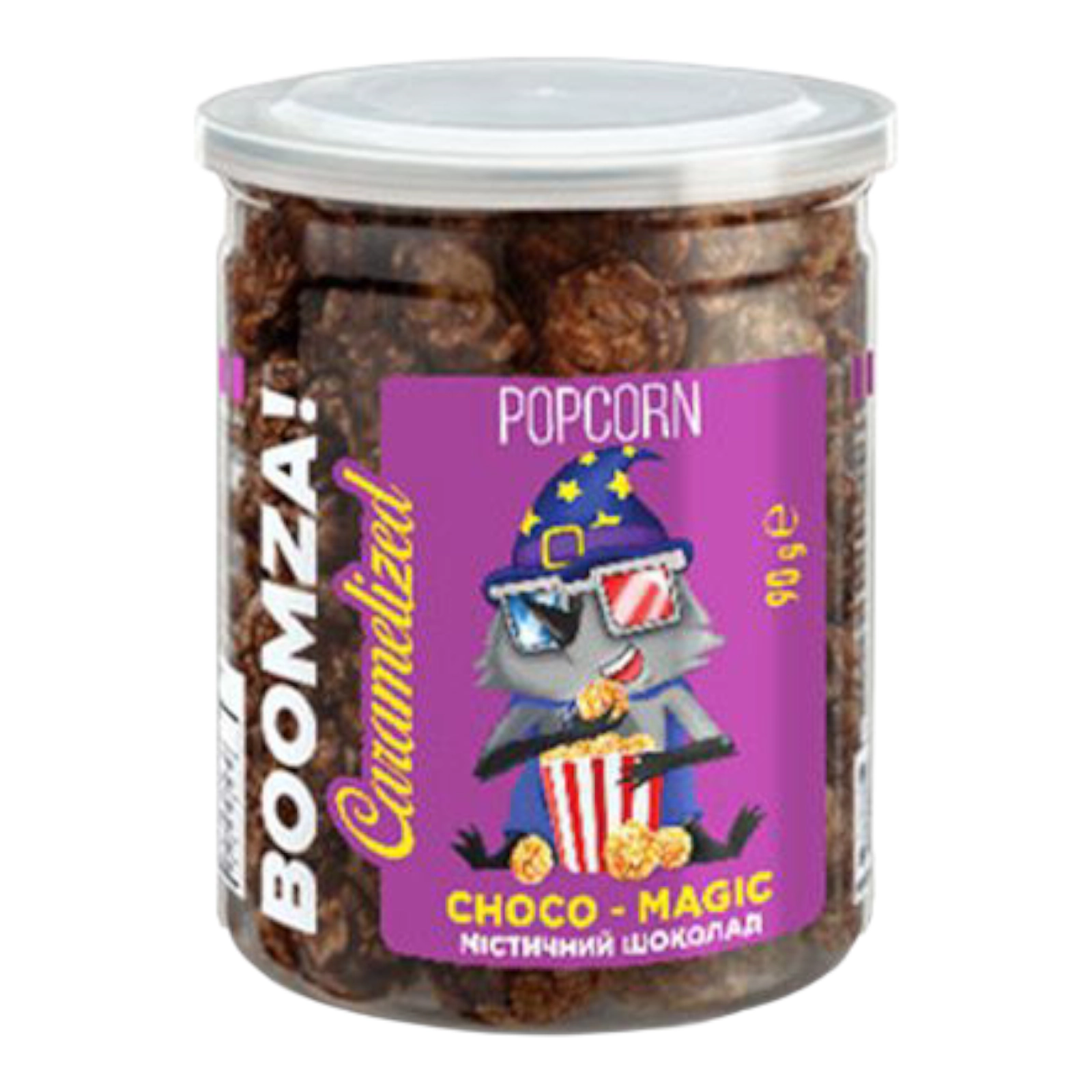 Поп корн тубус шоколад90гр