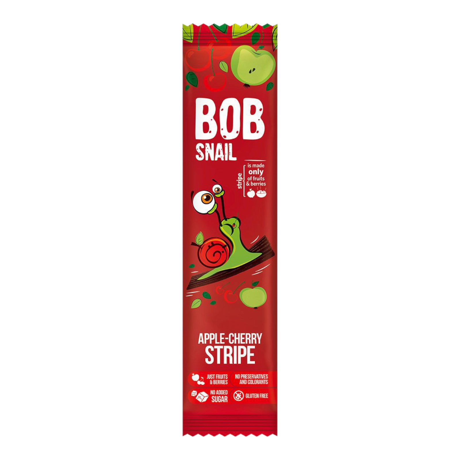 BOB Snail Stripe яблуко-вишня 14g