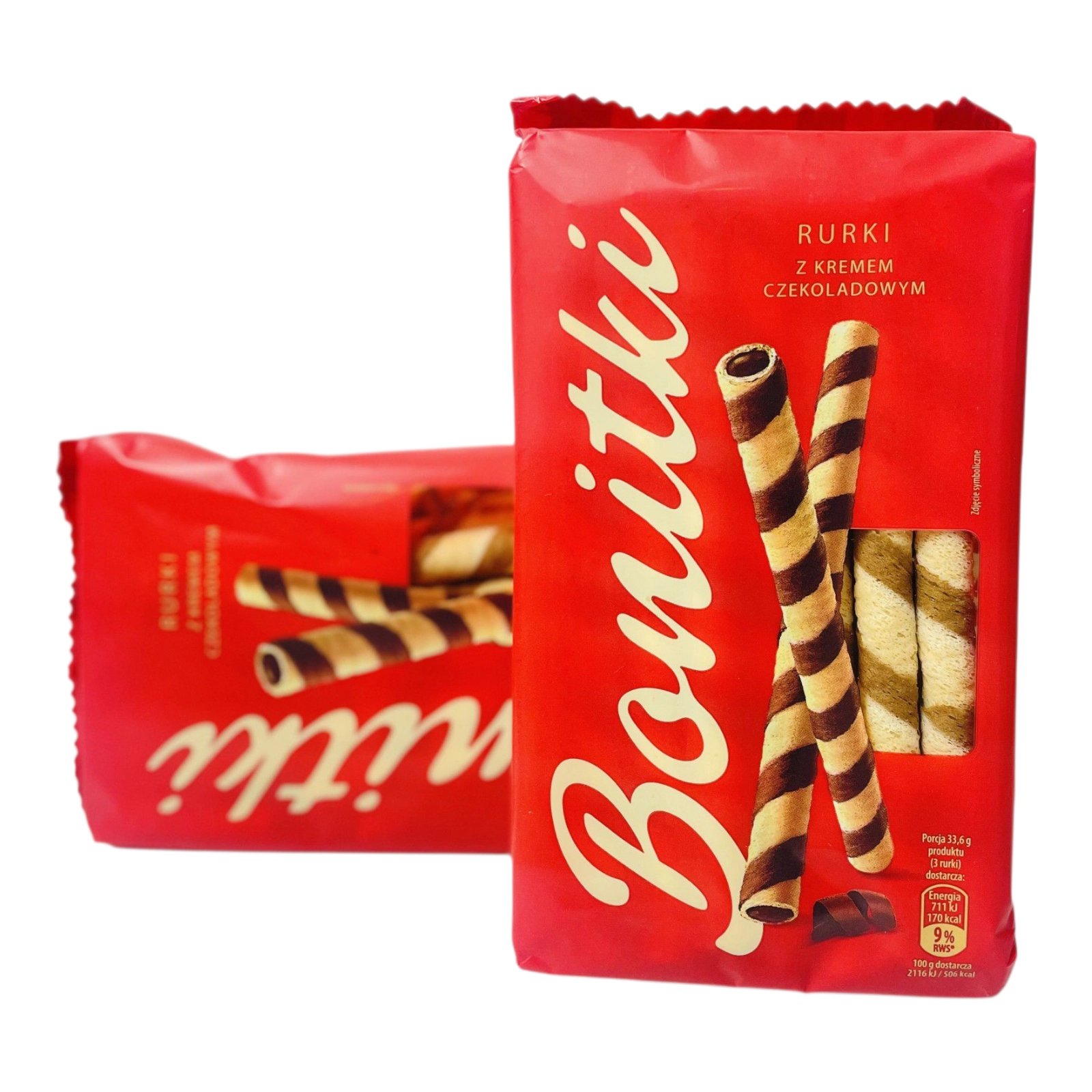 Rurki Бонітки червоні 280г