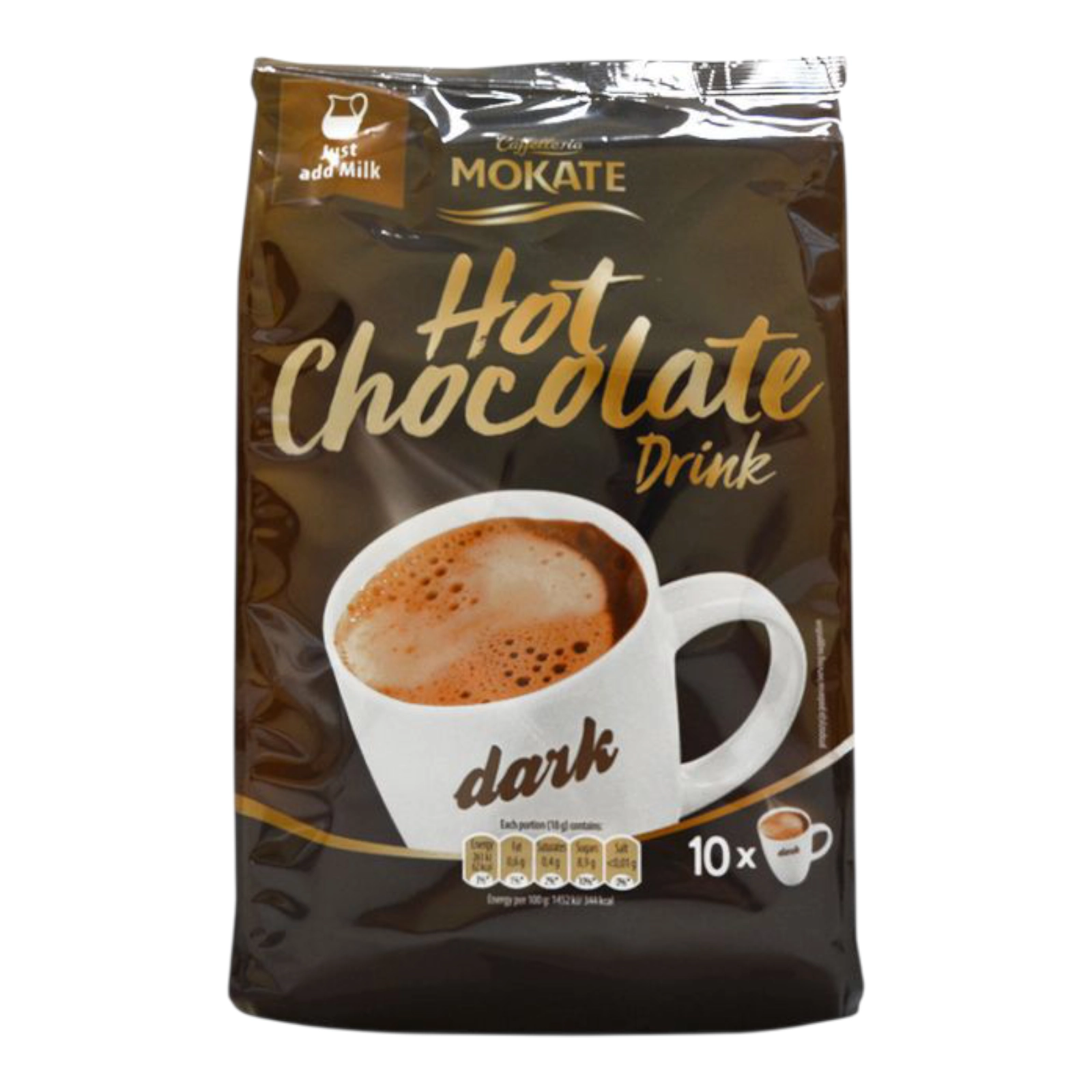 Кава Mokate 10стіків шоколад