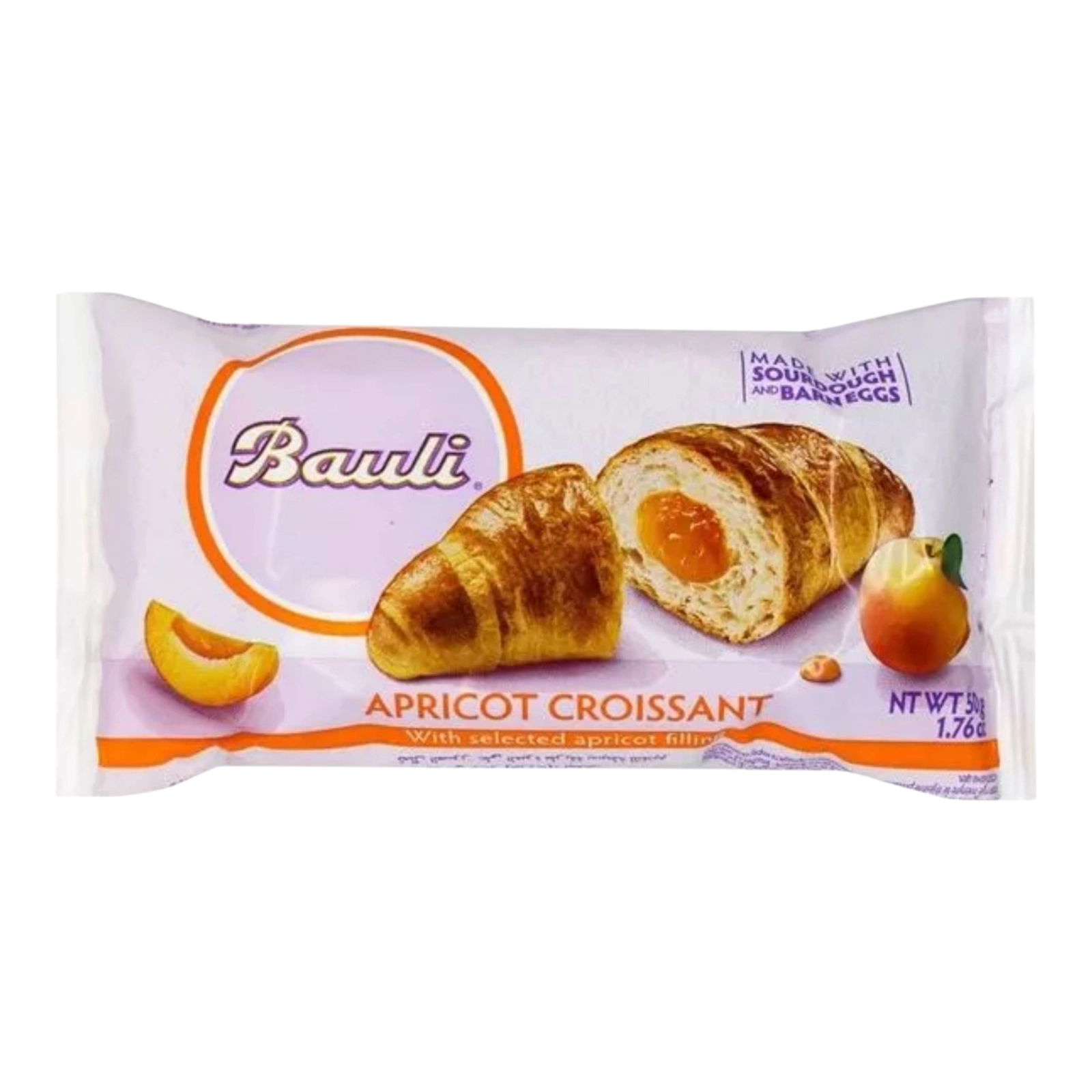 Круасан Bauli персик 500гр