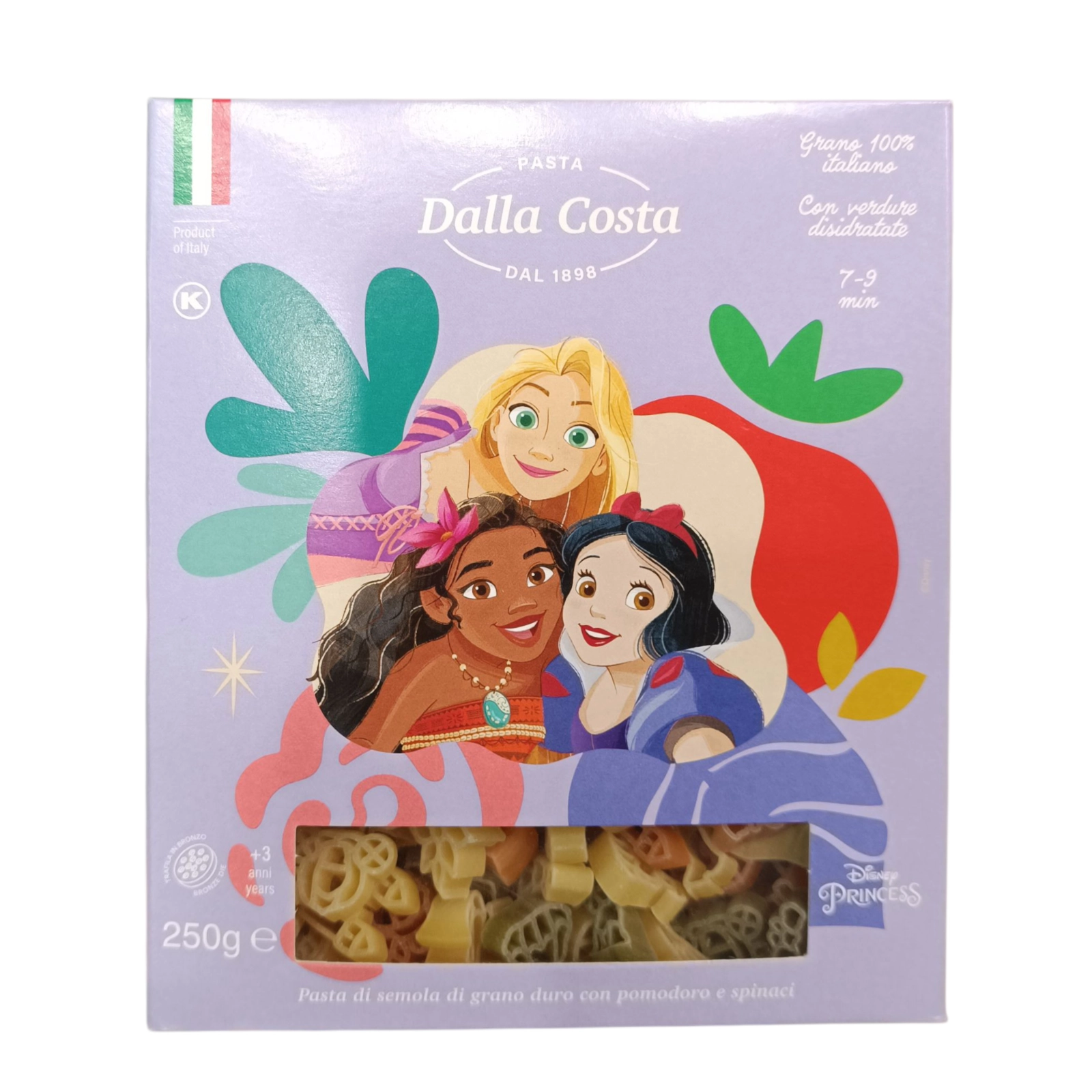 Макарони Dolla Costa принцеси 250гр