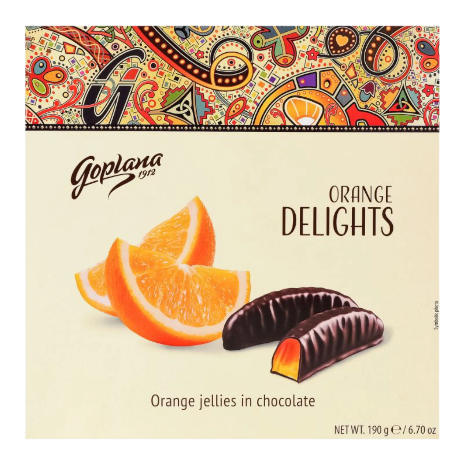 Цукерки Апельсин в Шоколаді Гоплана